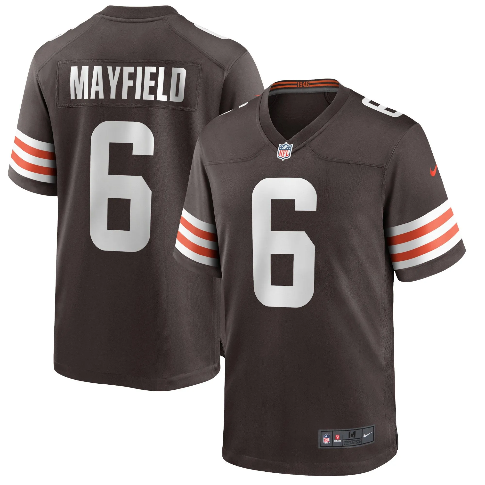 Baker Mayfield Cleveland Browns  Game Player Jersey - Brown