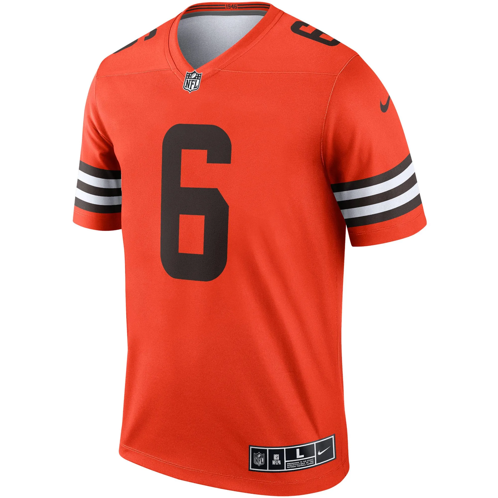 Baker Mayfield Cleveland Browns  Inverted Legend Jersey - Orange