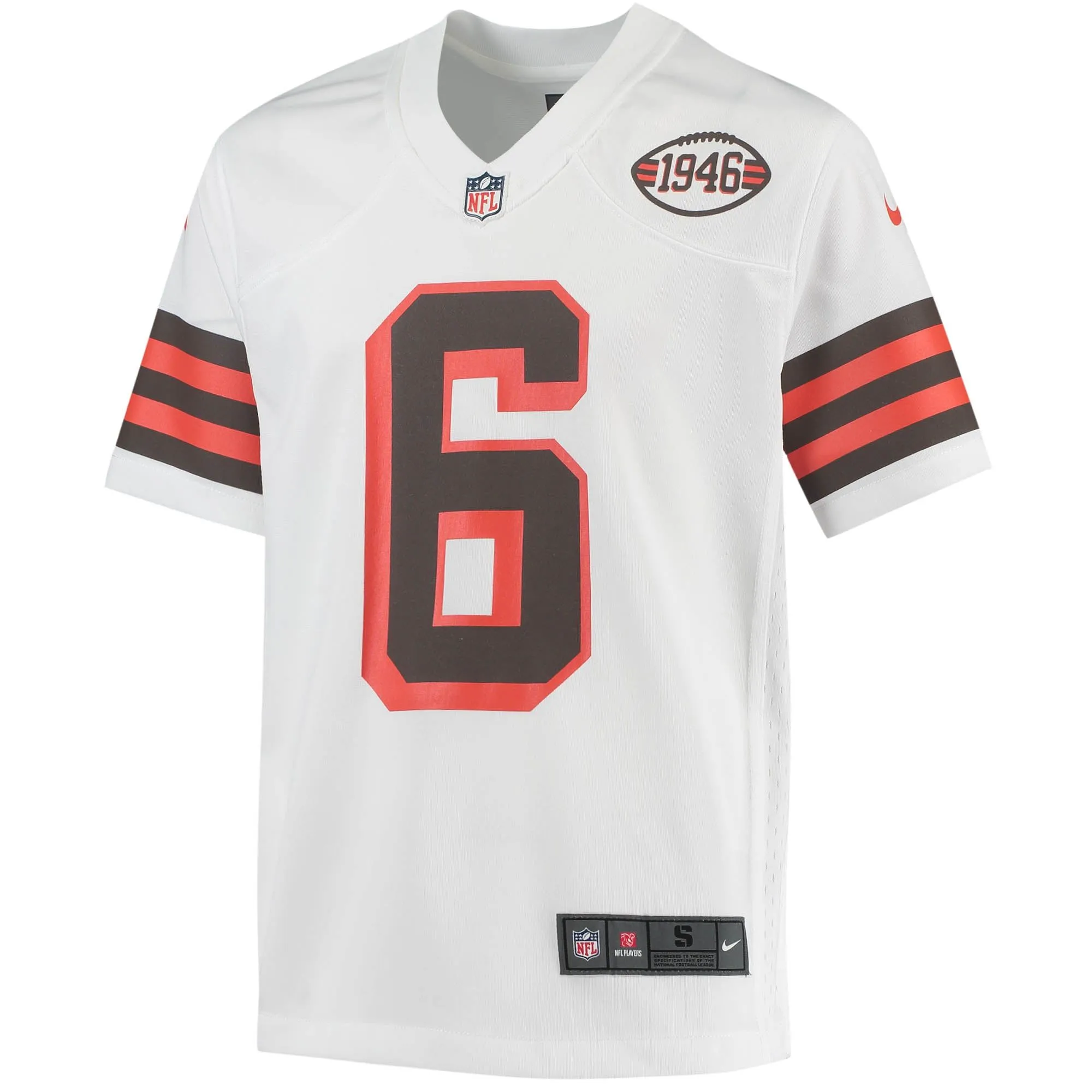 Baker Mayfield Cleveland Browns  Youth 1946 Collection Alternate Game Jersey - White