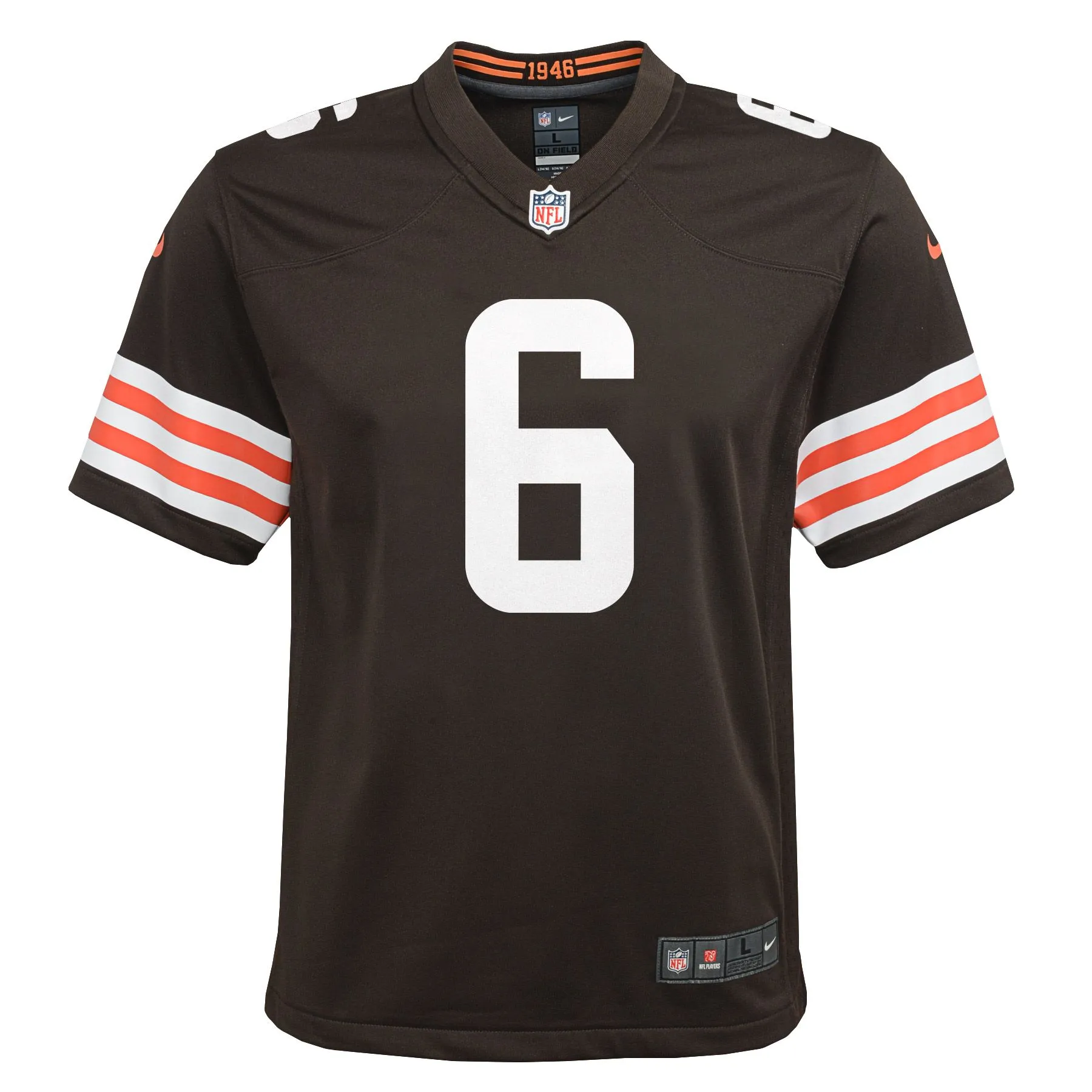 Baker Mayfield Cleveland Browns  Youth Game Player Jersey - Brown