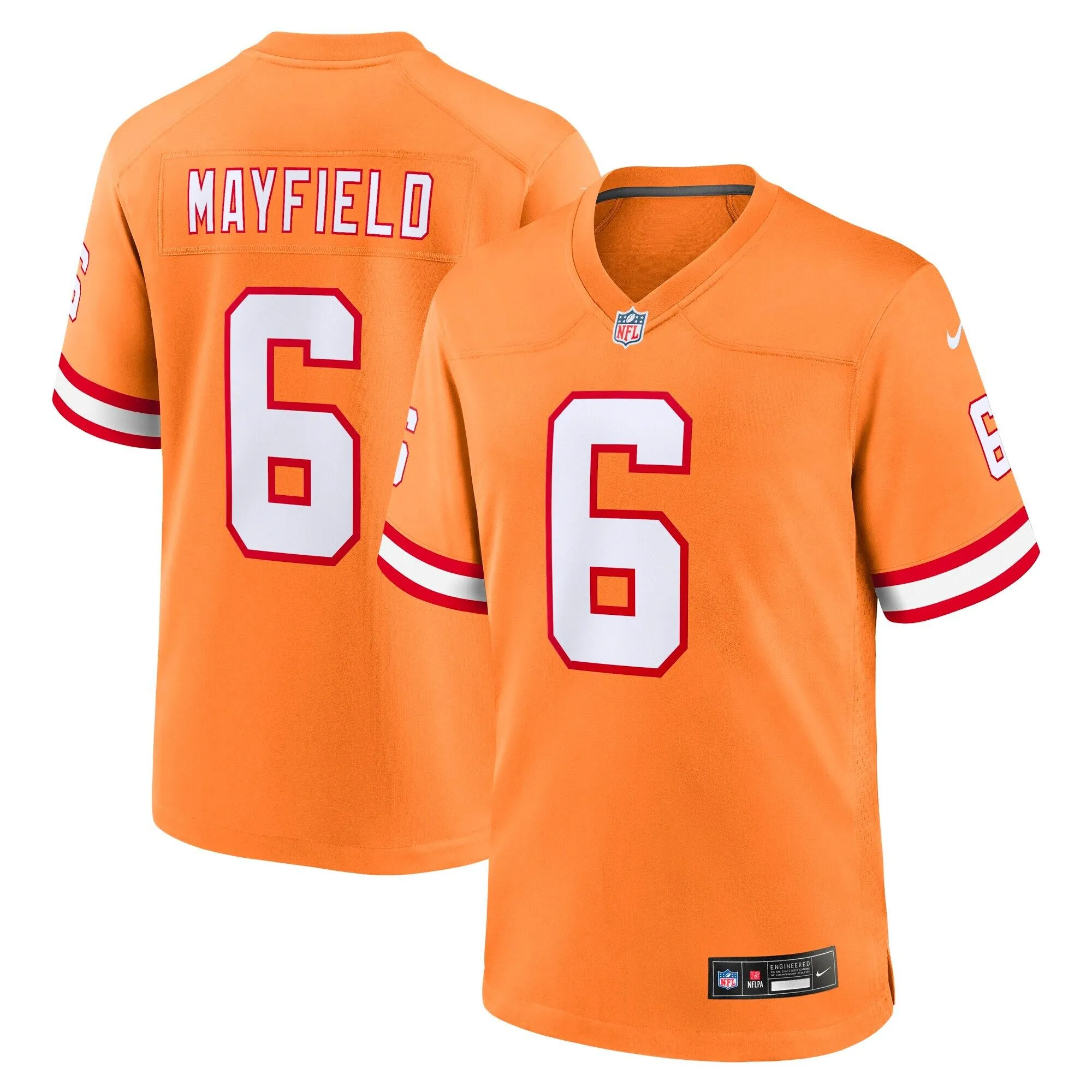 Baker Mayfield Tampa Bay Buccaneers  Youth Game Jersey - Orange