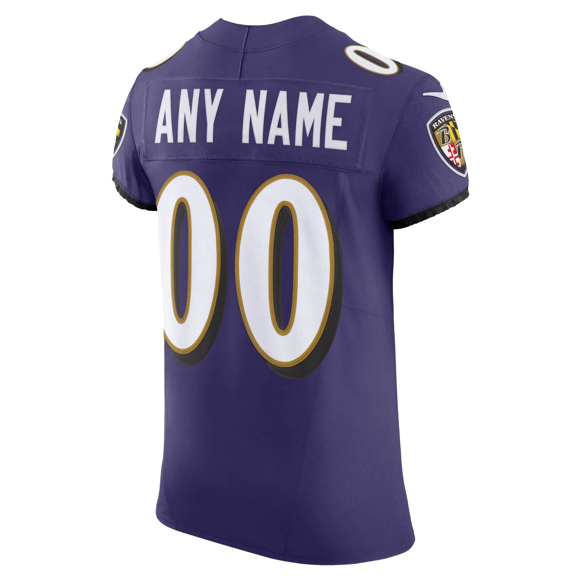 Baltimore Ravens  Vapor F.U.S.E. Elite Custom Jersey - Purple