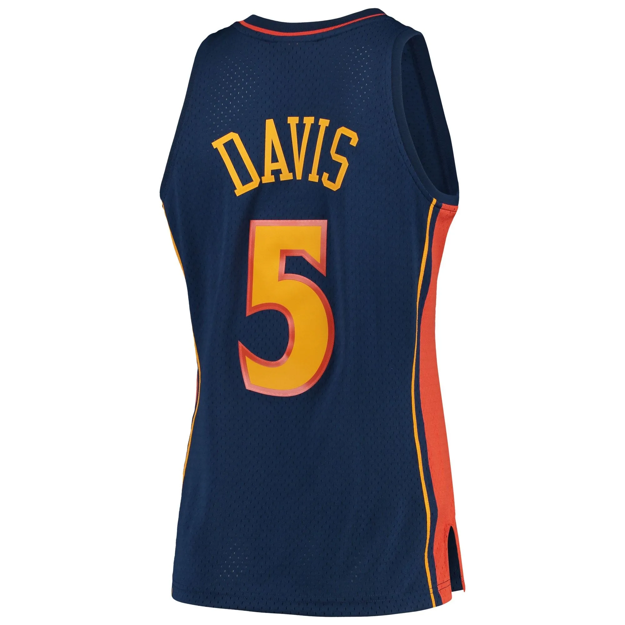 Baron Davis Golden State Warriors Mitchell & Ness 2006/07 Hardwood Classics Swingman Jersey - Navy