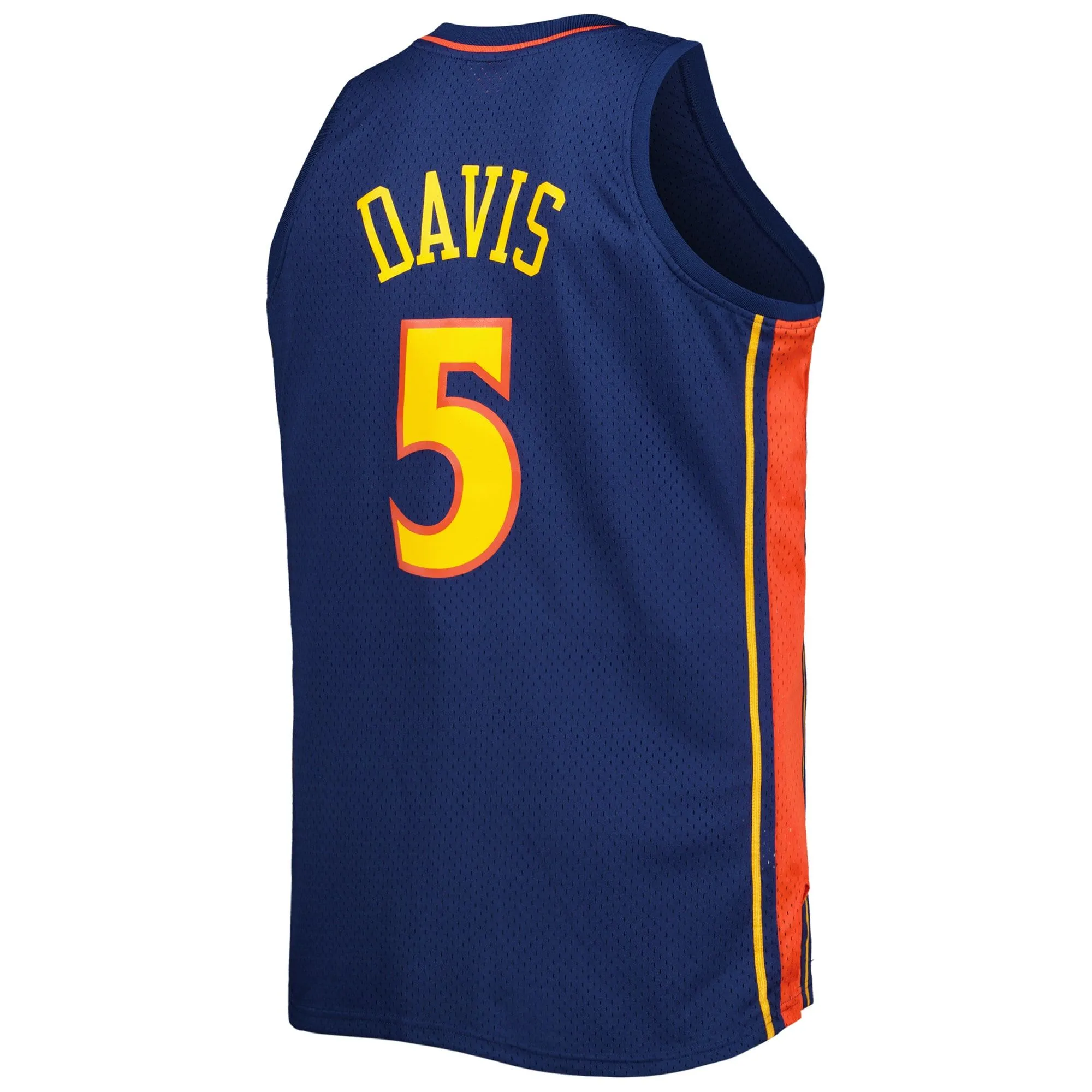 Baron Davis Golden State Warriors Mitchell & Ness Big & Tall Hardwood Classics 2006/07 Swingman Jersey - Navy