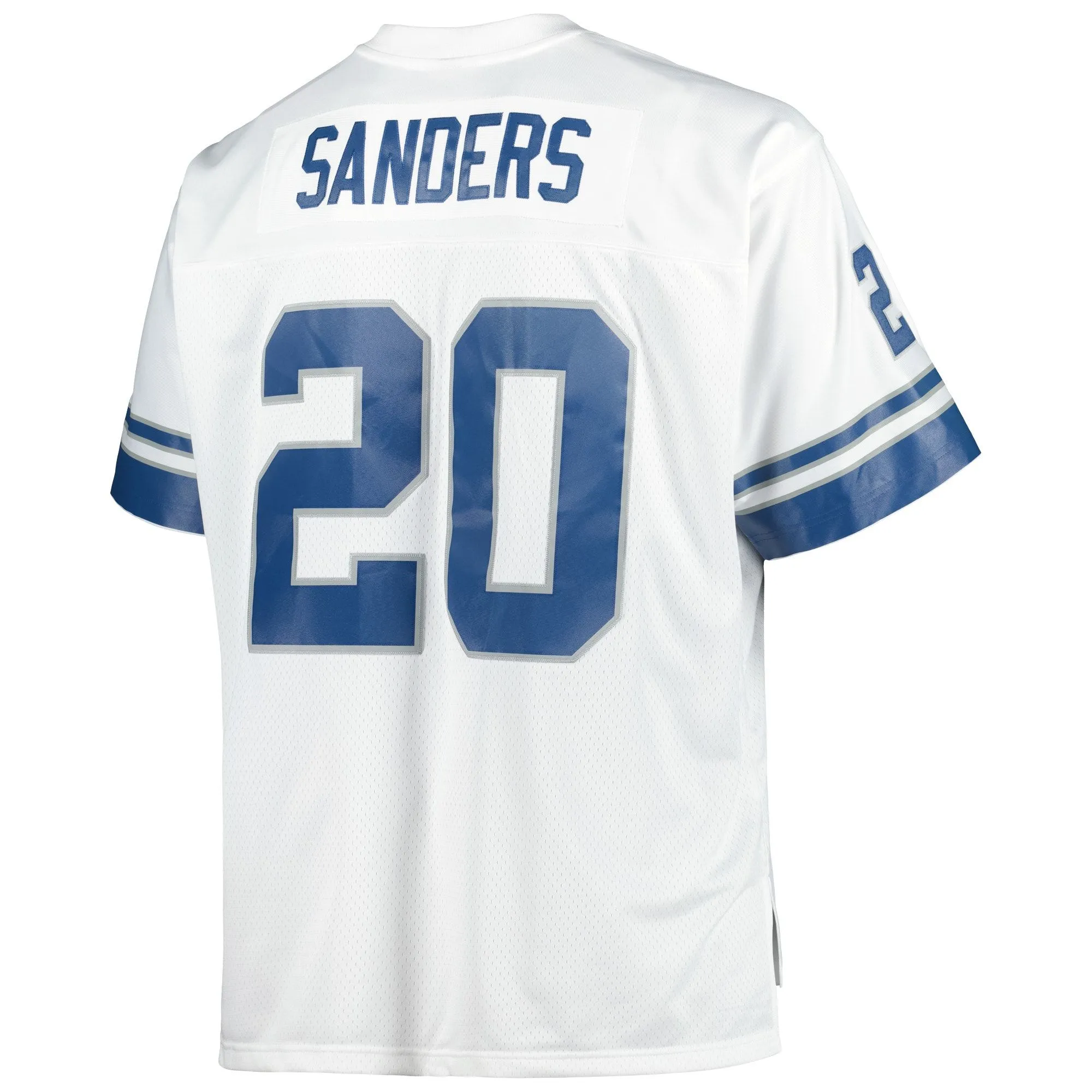 Barry Sanders Detroit Lions Mitchell & Ness Big & Tall 1996 Retired Player Replica Jersey - White