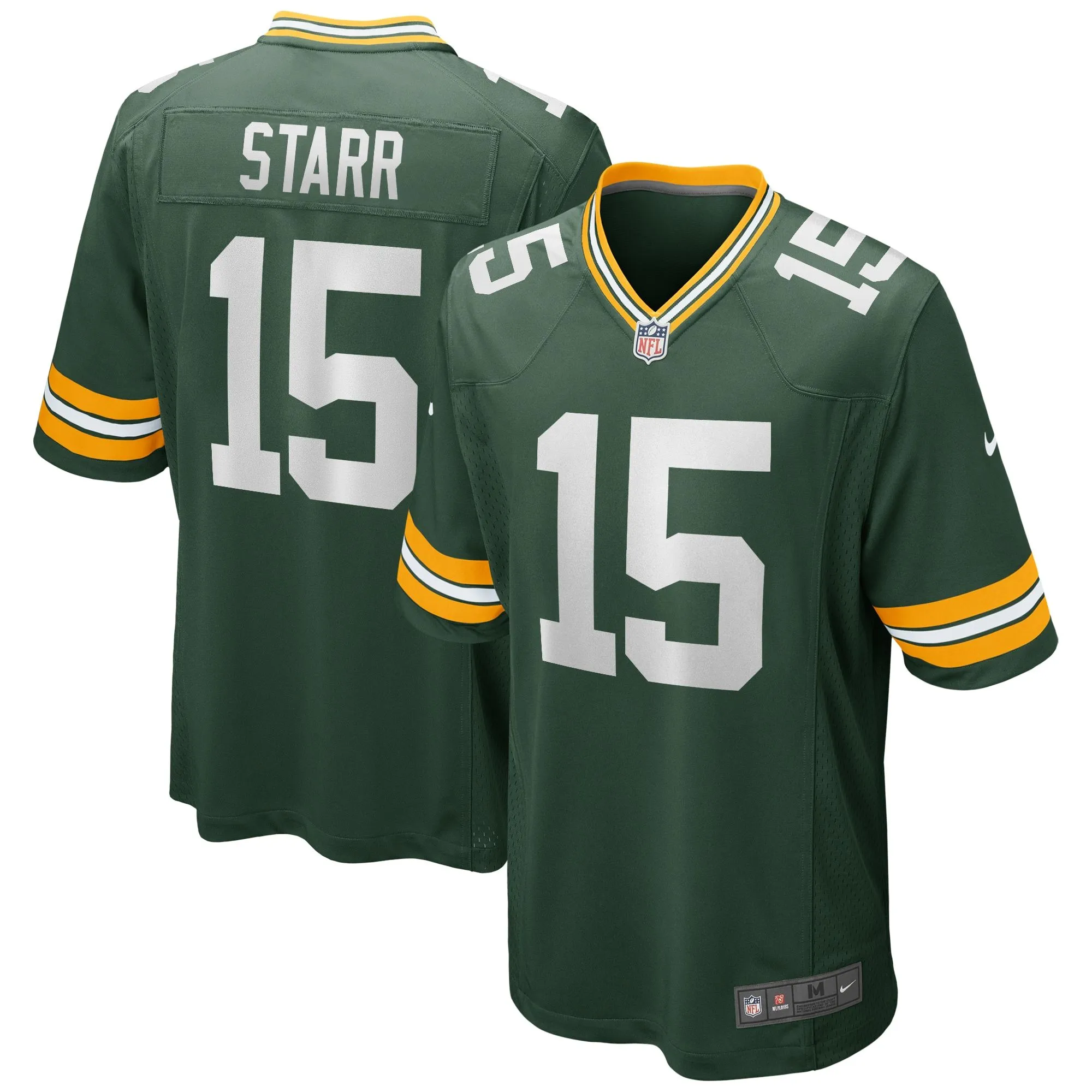 Bart Starr Green Bay Packers  Game Retired Player Jersey - Green