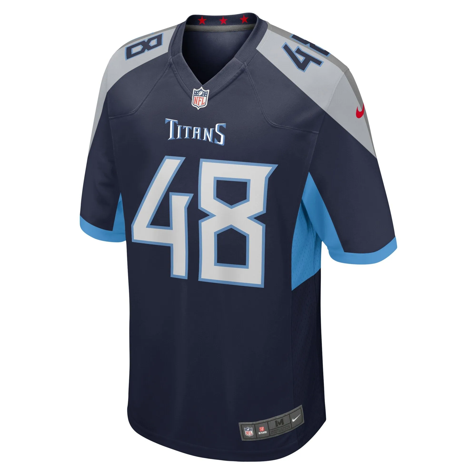 Beau Brinkley Tennessee Titans  Game Jersey - Navy