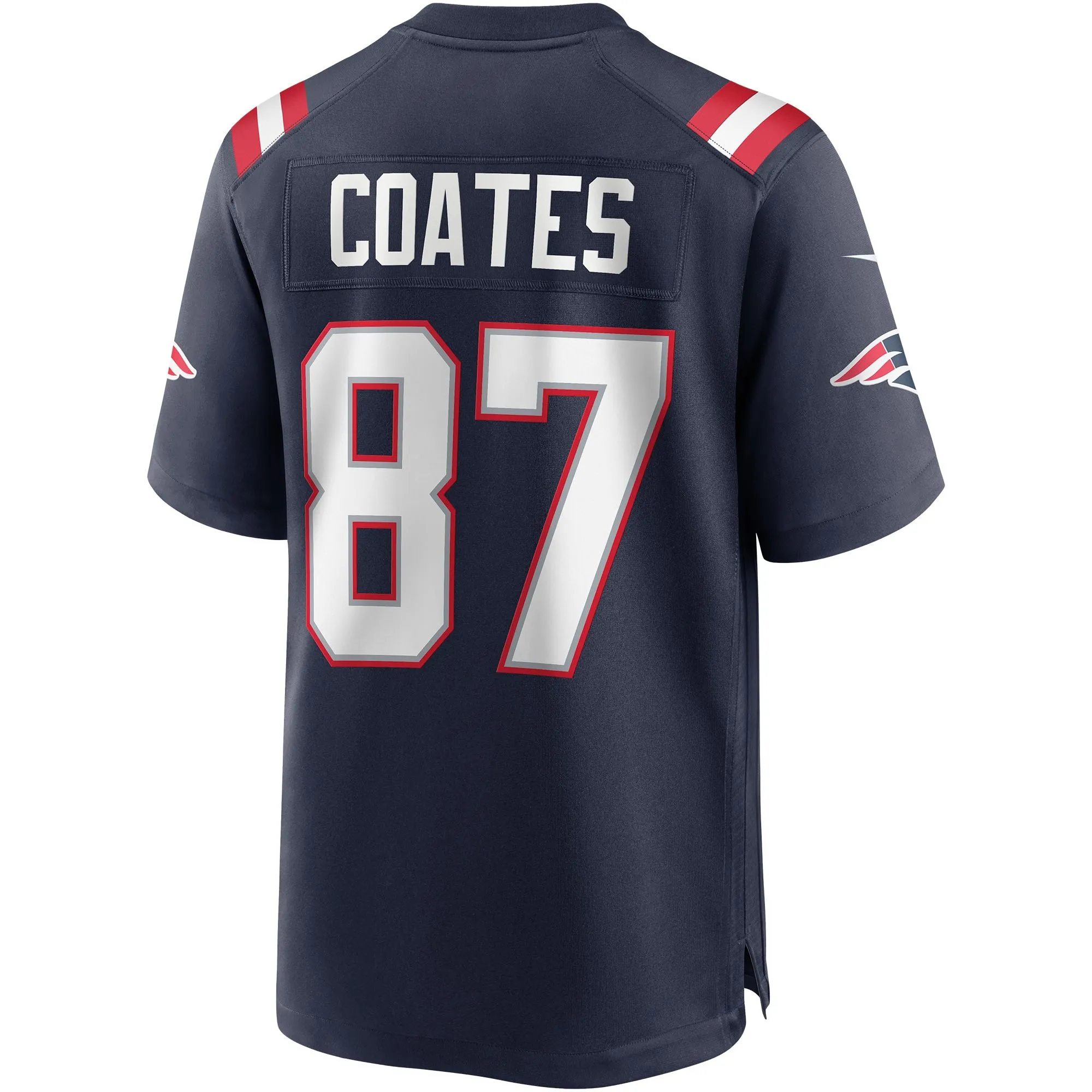 Ben Coates New England Patriots  Game Retired Player Jersey - Navy