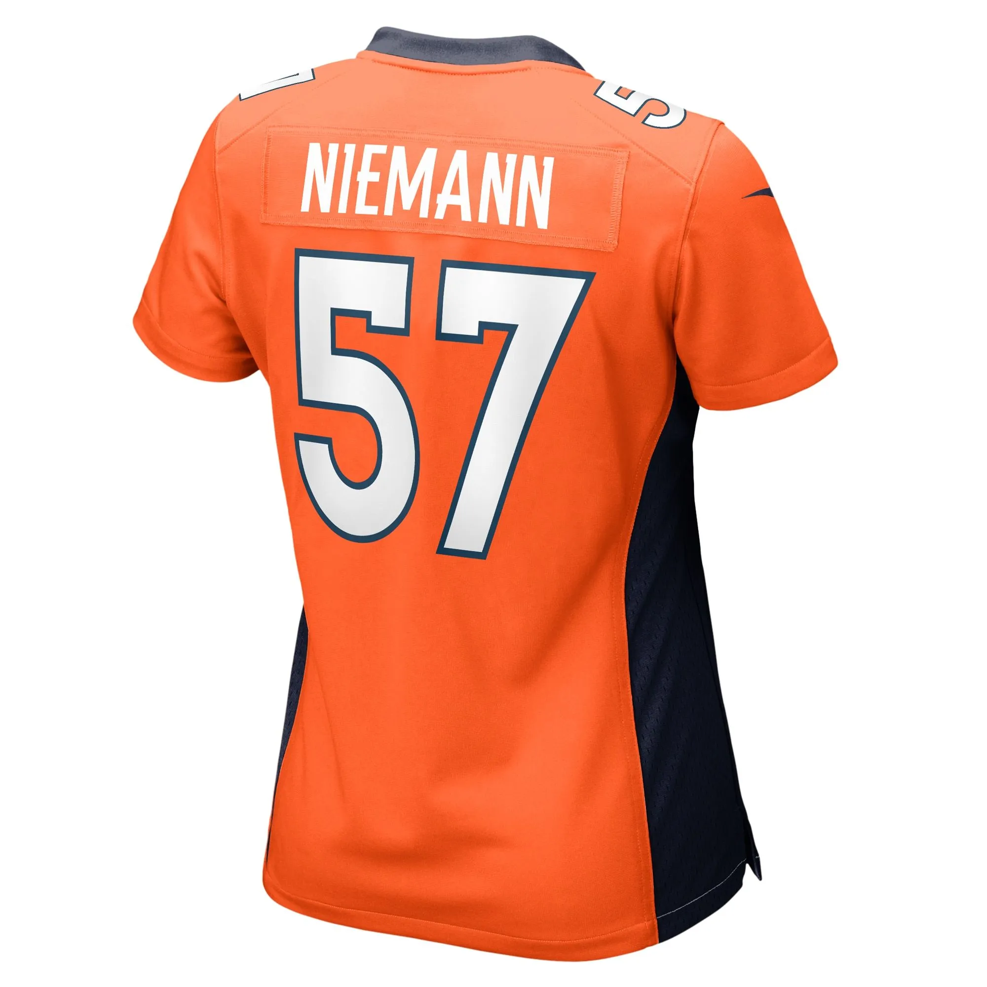 Ben Niemann Denver Broncos  Women's Team Game Jersey -  Orange