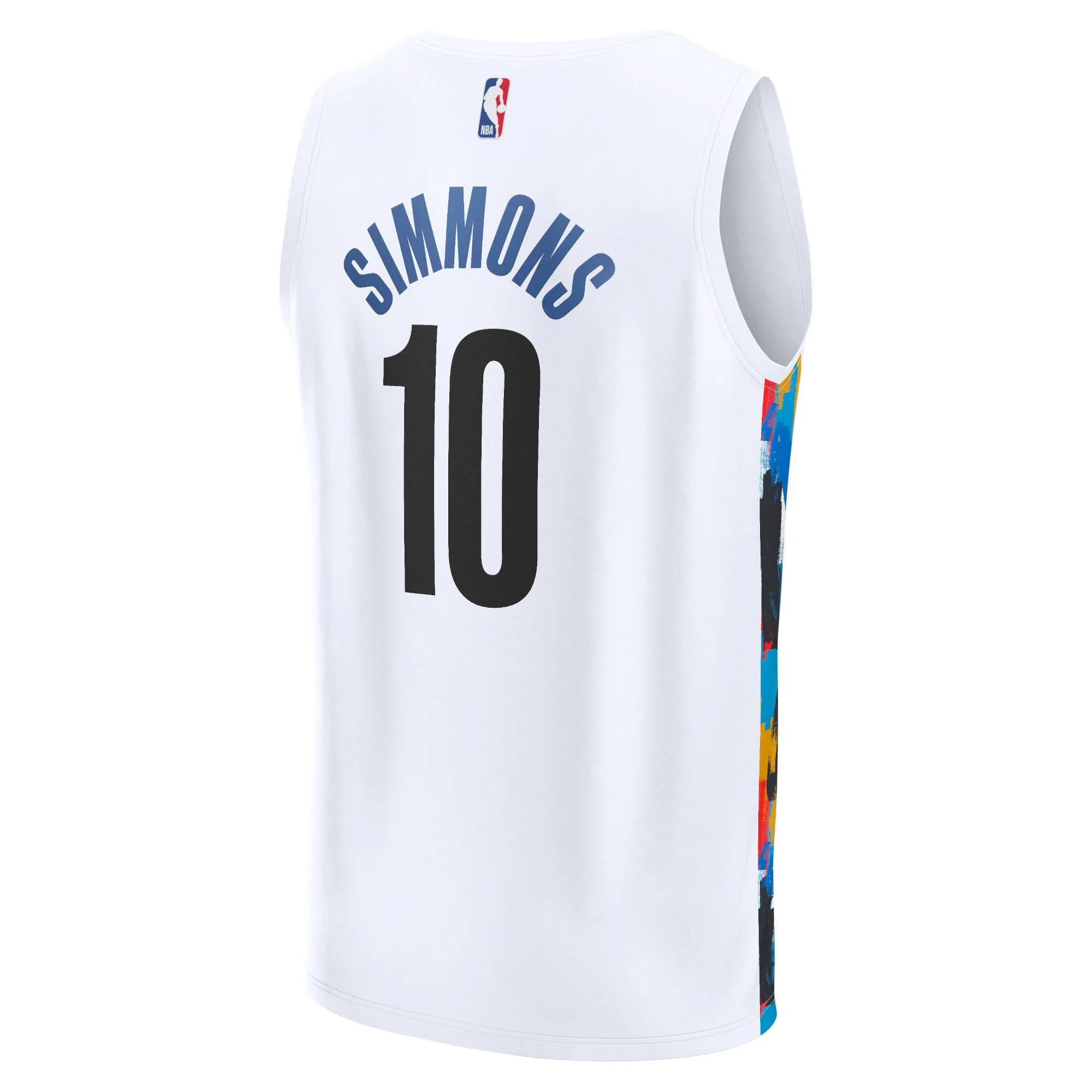 Ben Simmons Brooklyn Nets Fanatics Branded Fastbreak Jersey - City Edition - White