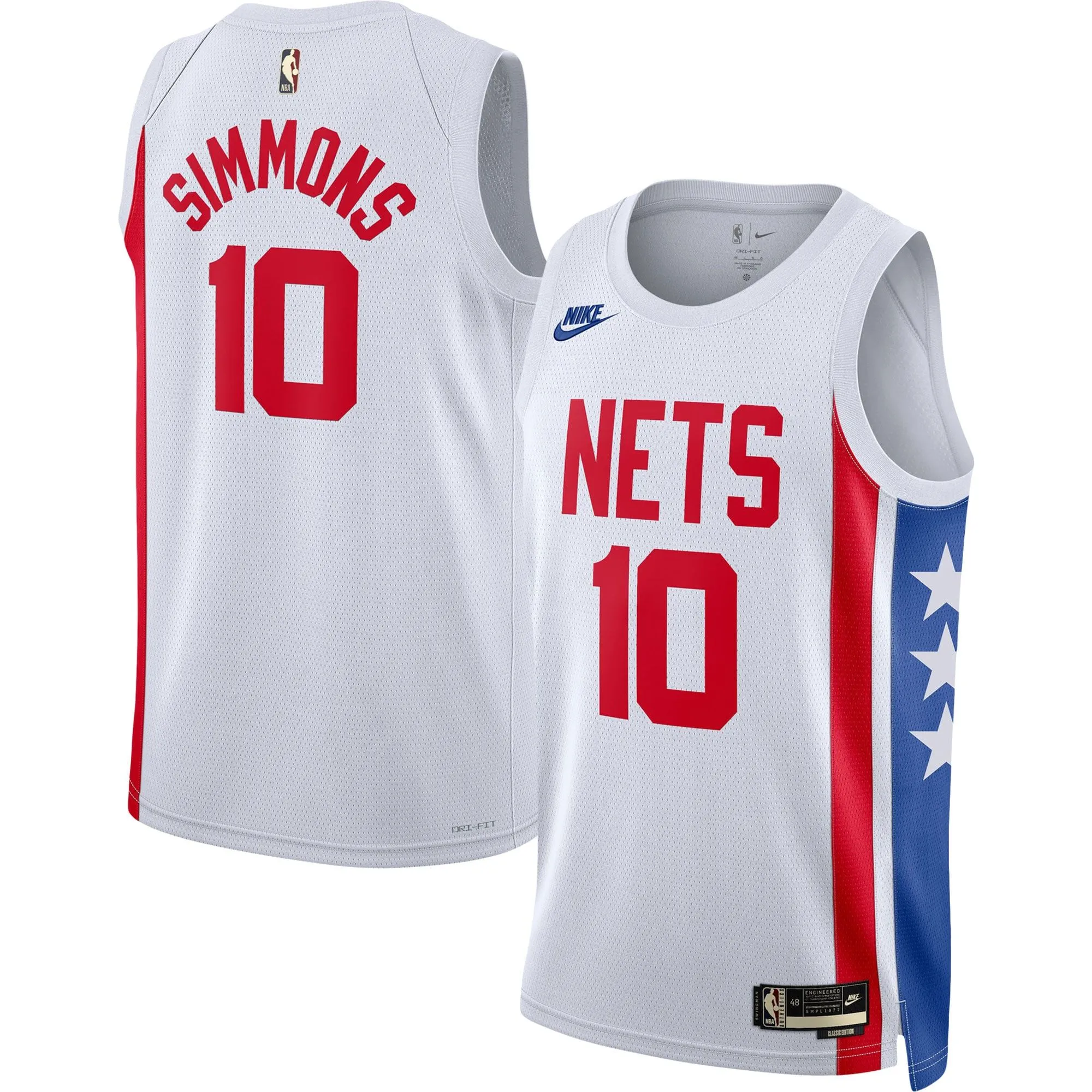 Ben Simmons Brooklyn Nets  Swingman Jersey - Classic Edition - White