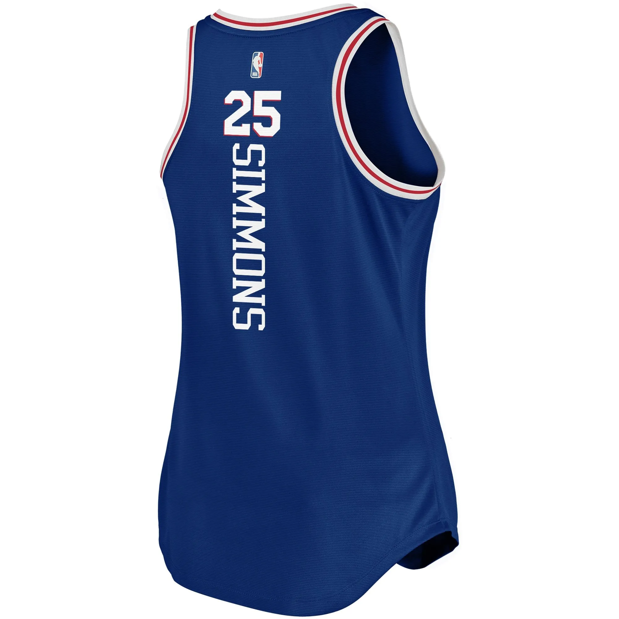 Ben Simmons Philadelphia 76ers Fanatics Branded Women's Fast Break Team Tank Jersey - Icon Edition - Royal