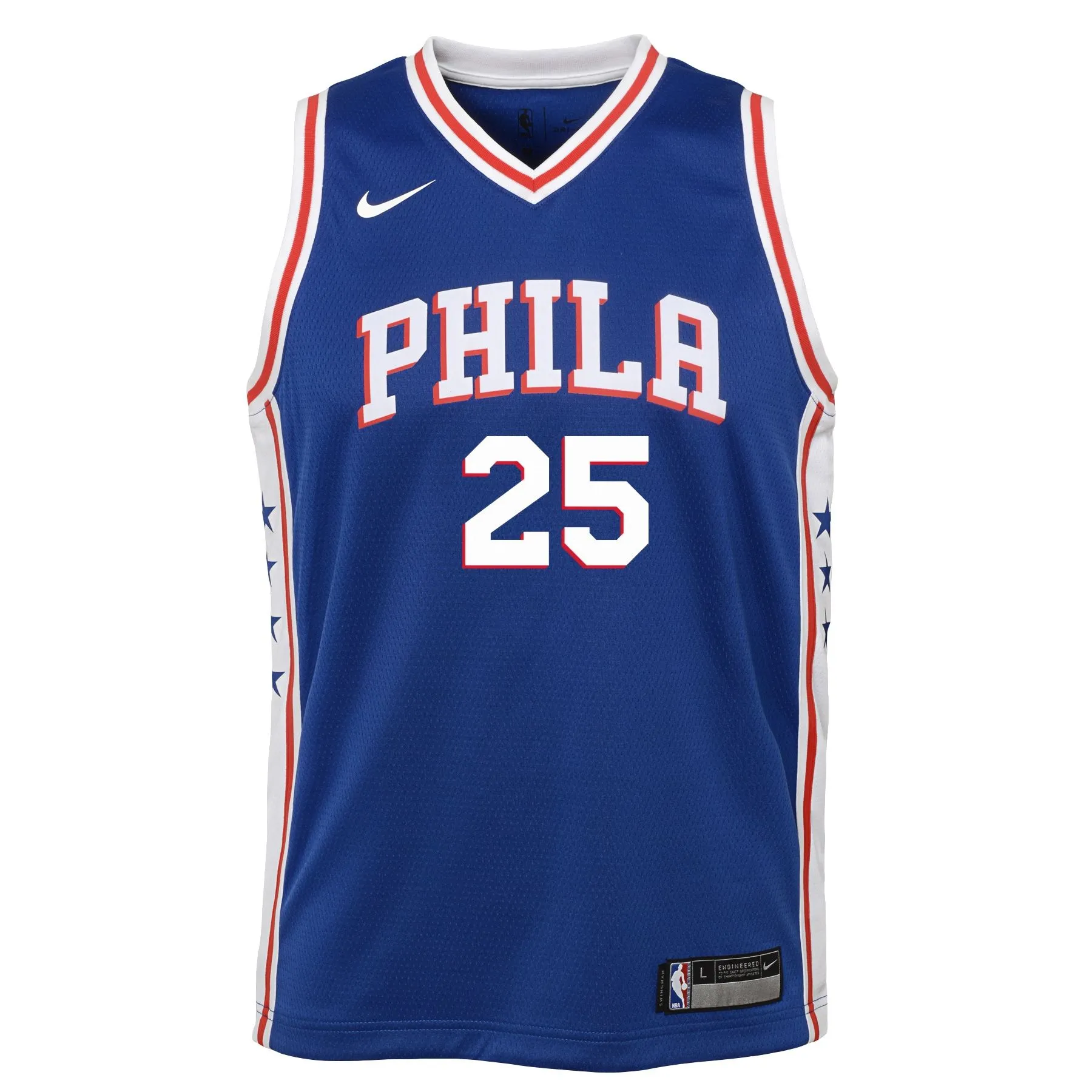 Ben Simmons Philadelphia 76ers  Youth Swingman Jersey Royal - Icon Edition