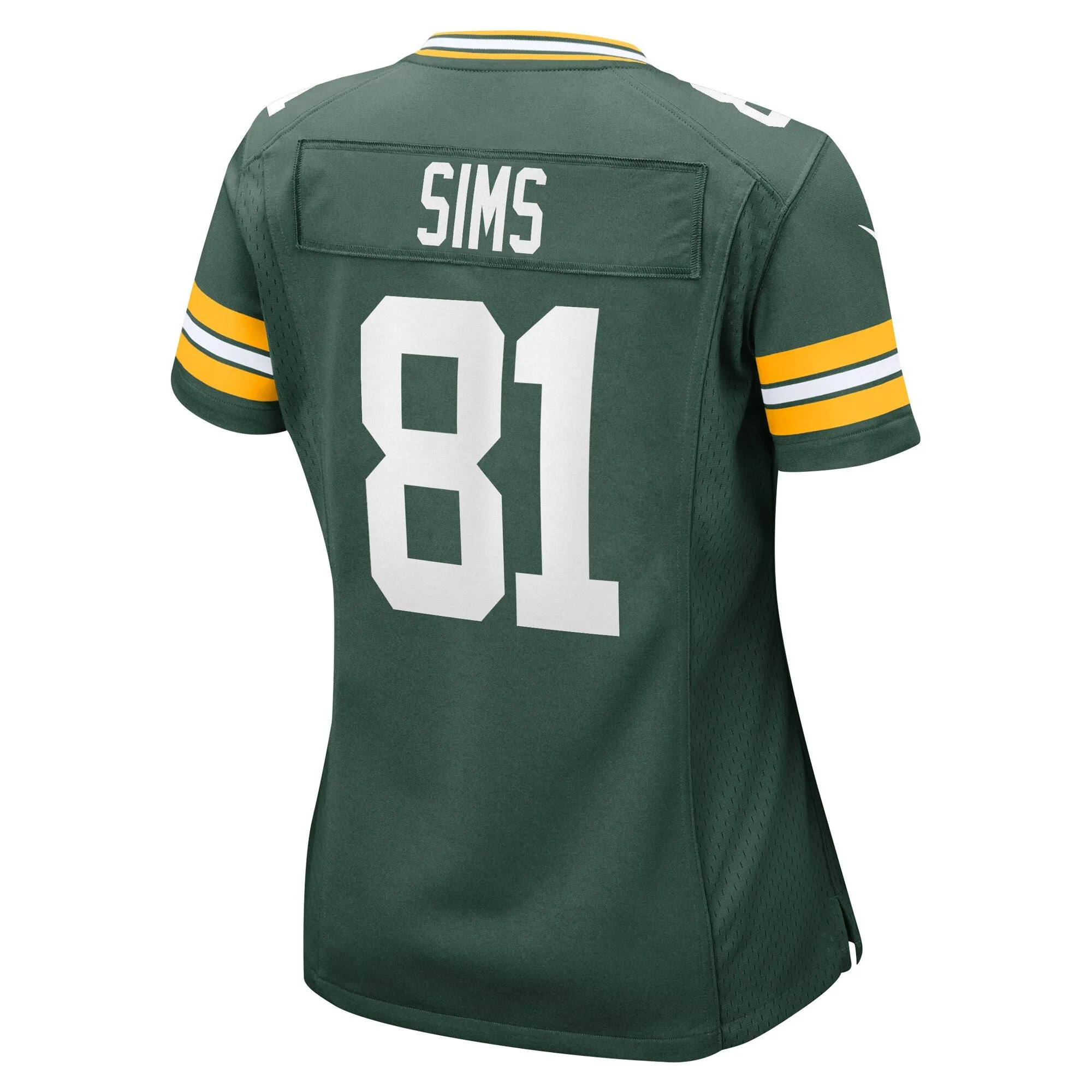 Ben Sims Green Bay Packers  Women's Team Game Jersey -  Green