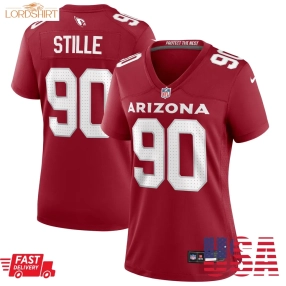 Ben Stille Arizona Cardinals  Women's Team Game Jersey    Cardinal