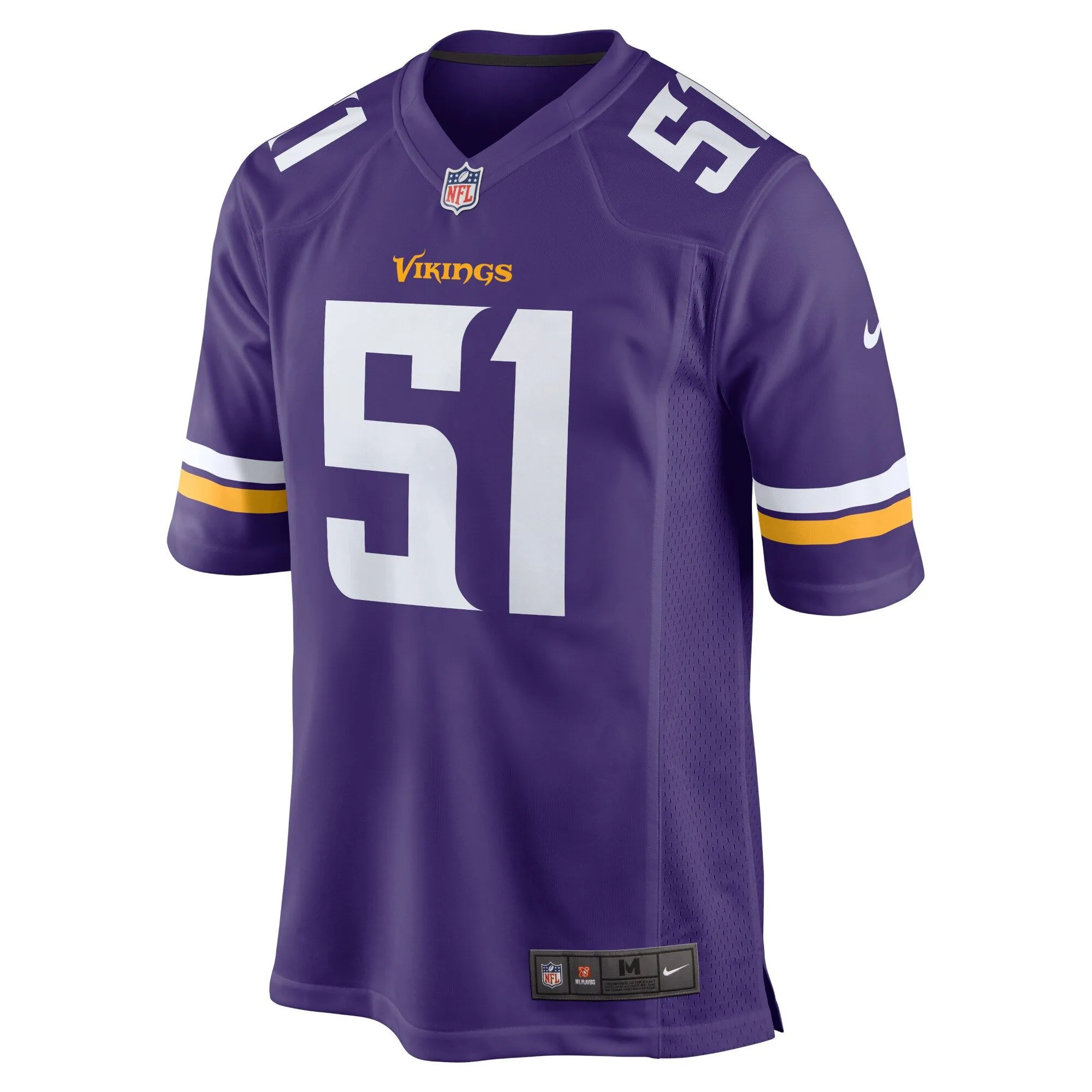 Benton Whitley Minnesota Vikings  Home Game Player Jersey - Purple