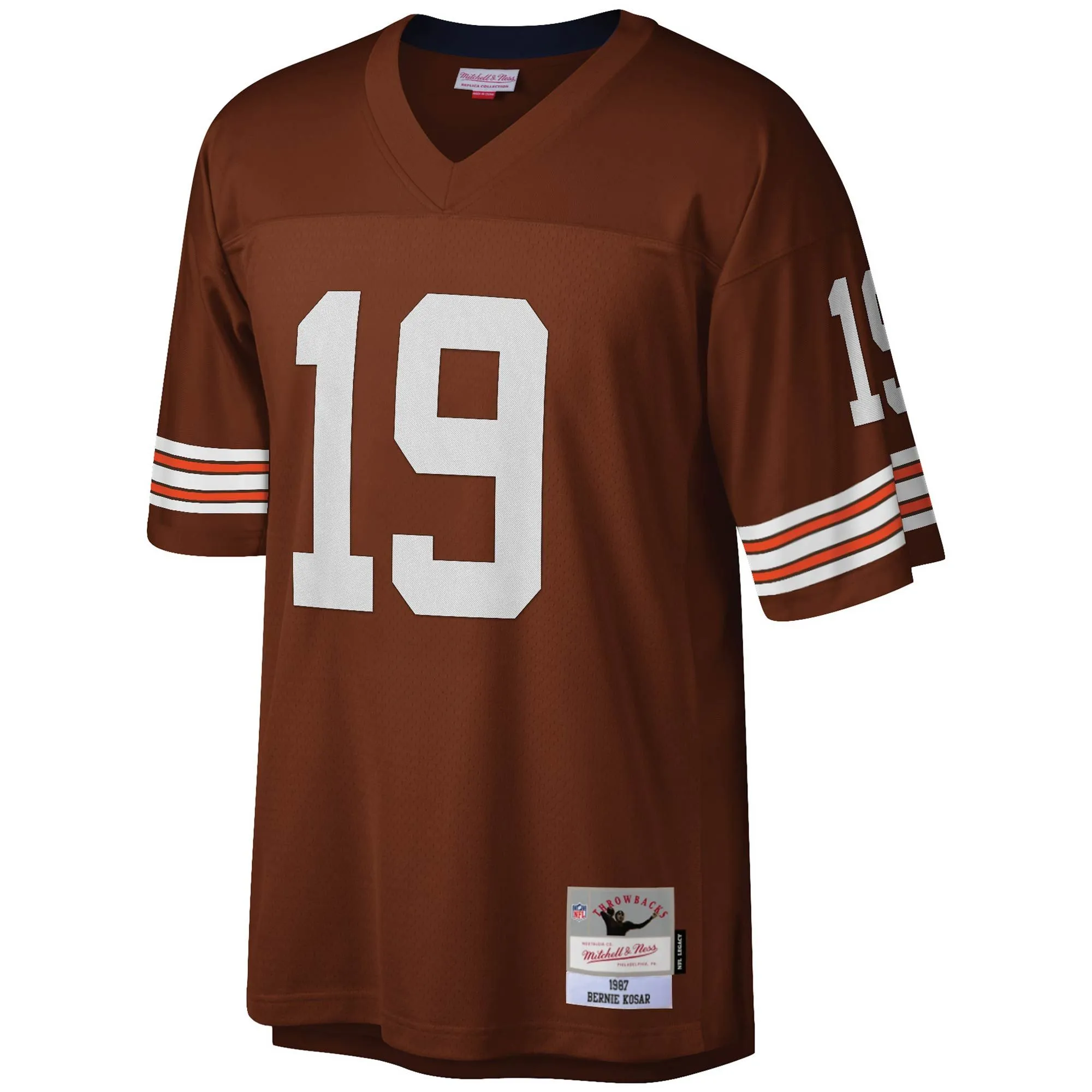 Bernie Kosar Cleveland Browns Mitchell & Ness Legacy Replica Jersey - Brown