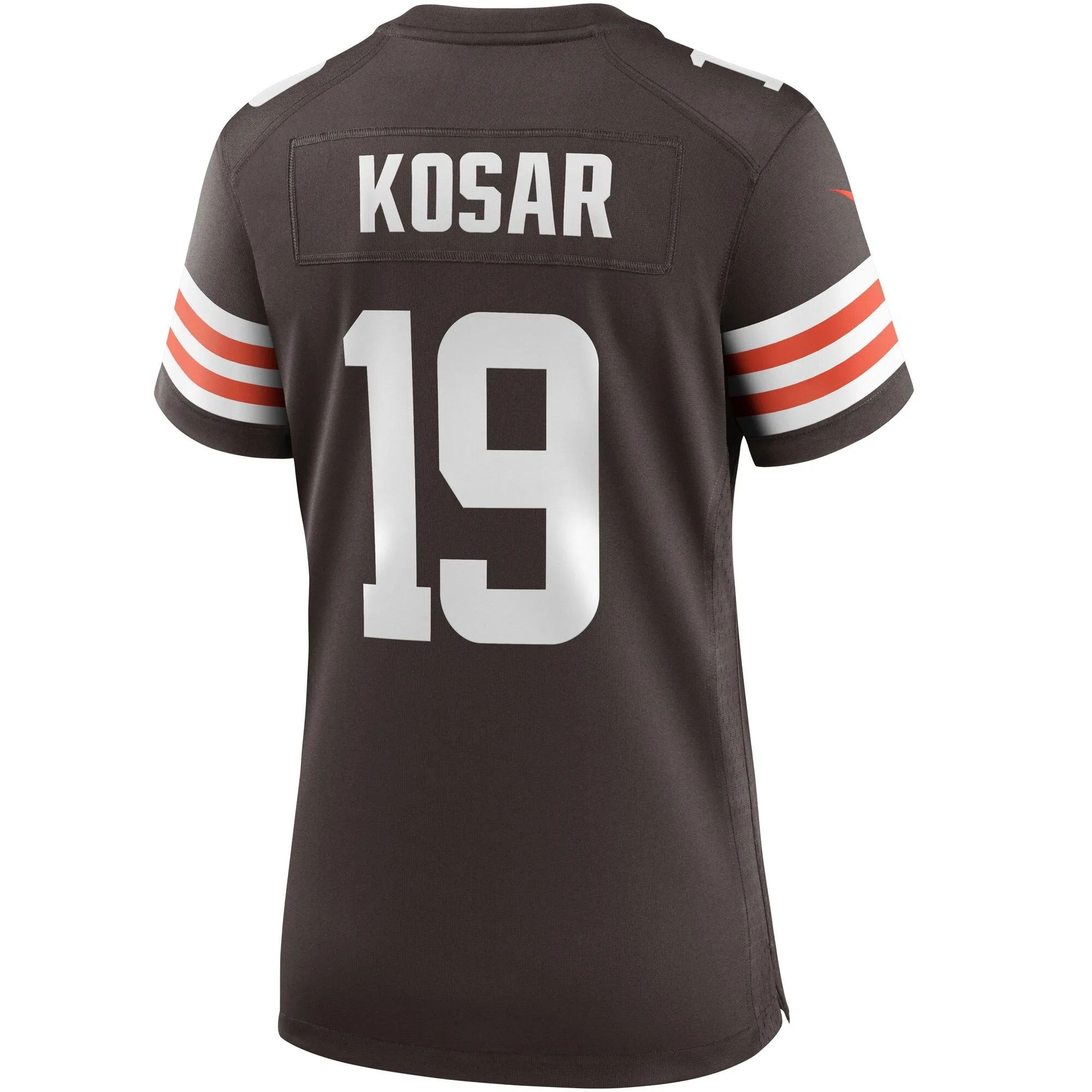 Bernie Kosar Cleveland Browns  Women's Game Retired Player Jersey - Brown