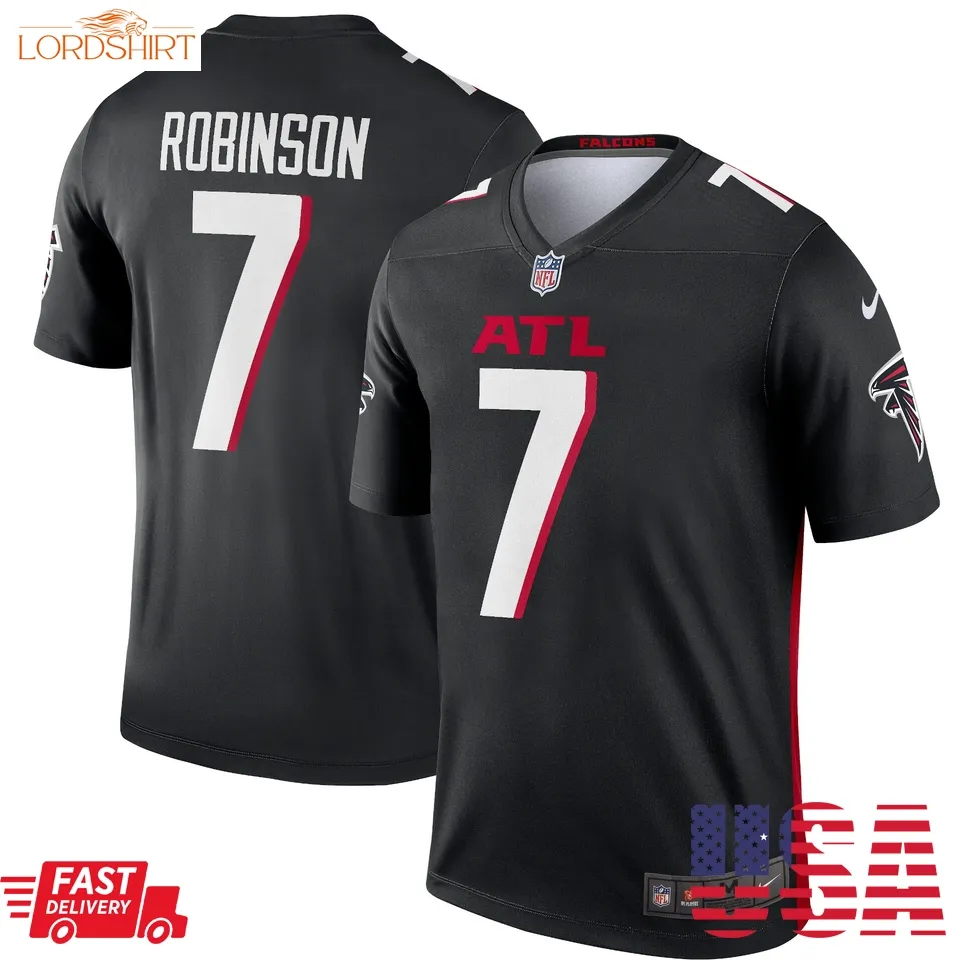 Bijan Robinson Atlanta Falcons   Legend Jersey   Black