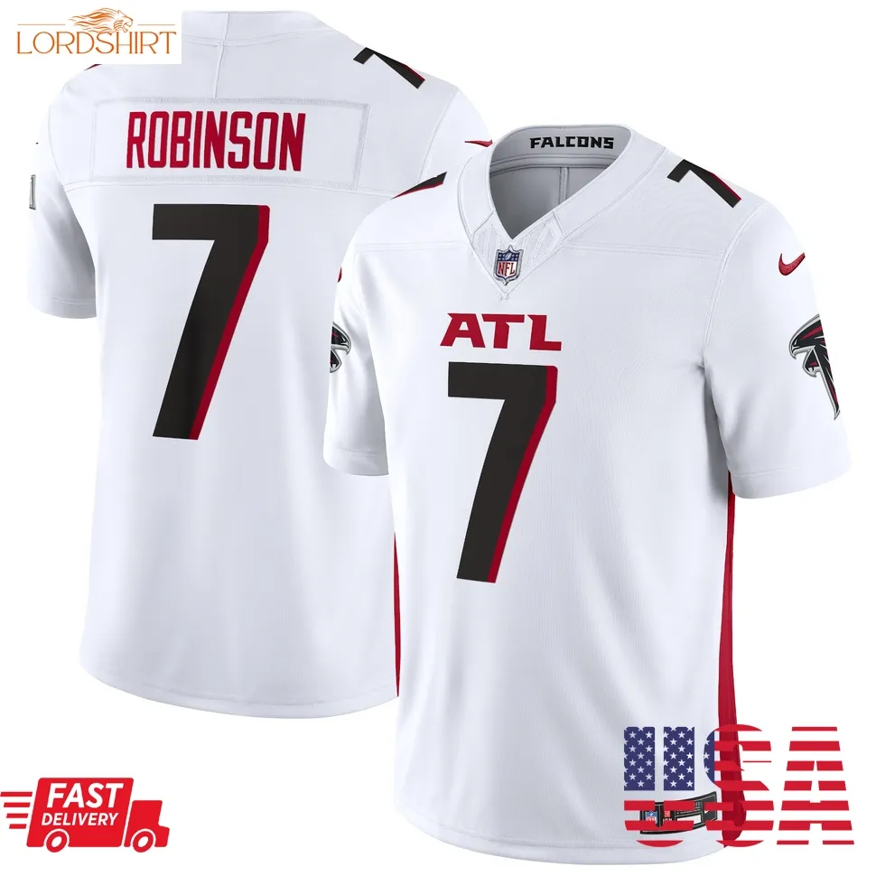 Bijan Robinson Atlanta Falcons   Vapor Fuse Limited Jersey   White