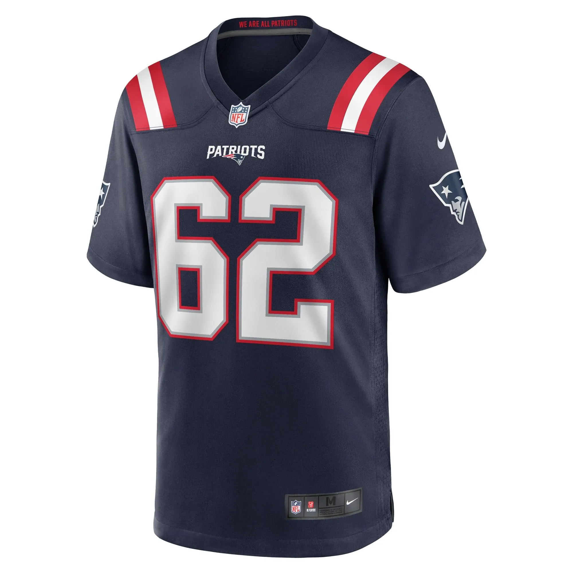 Bill Murray New England Patriots  Game Player Jersey - Navy