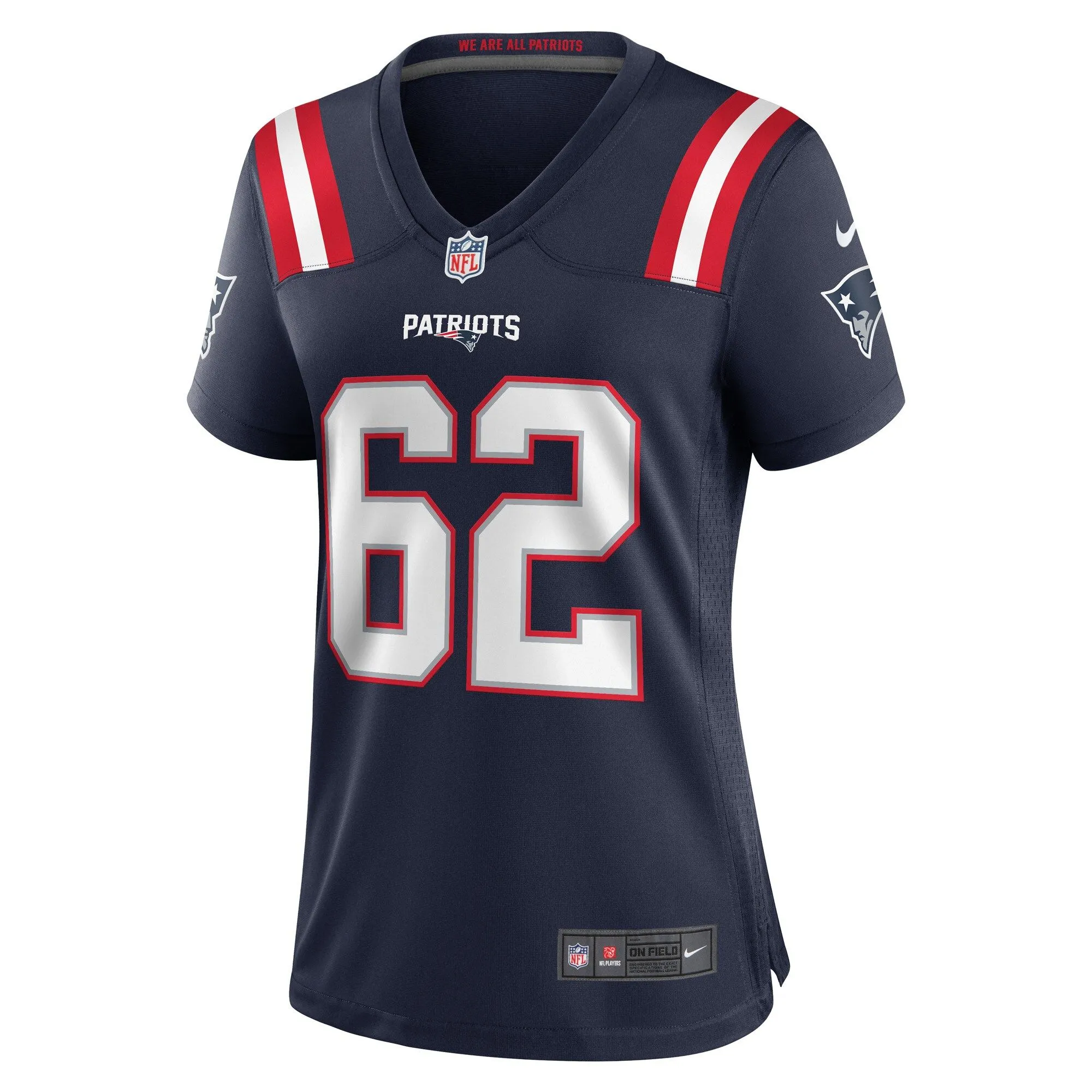 Bill Murray New England Patriots  Women's Game Player Jersey - Navy