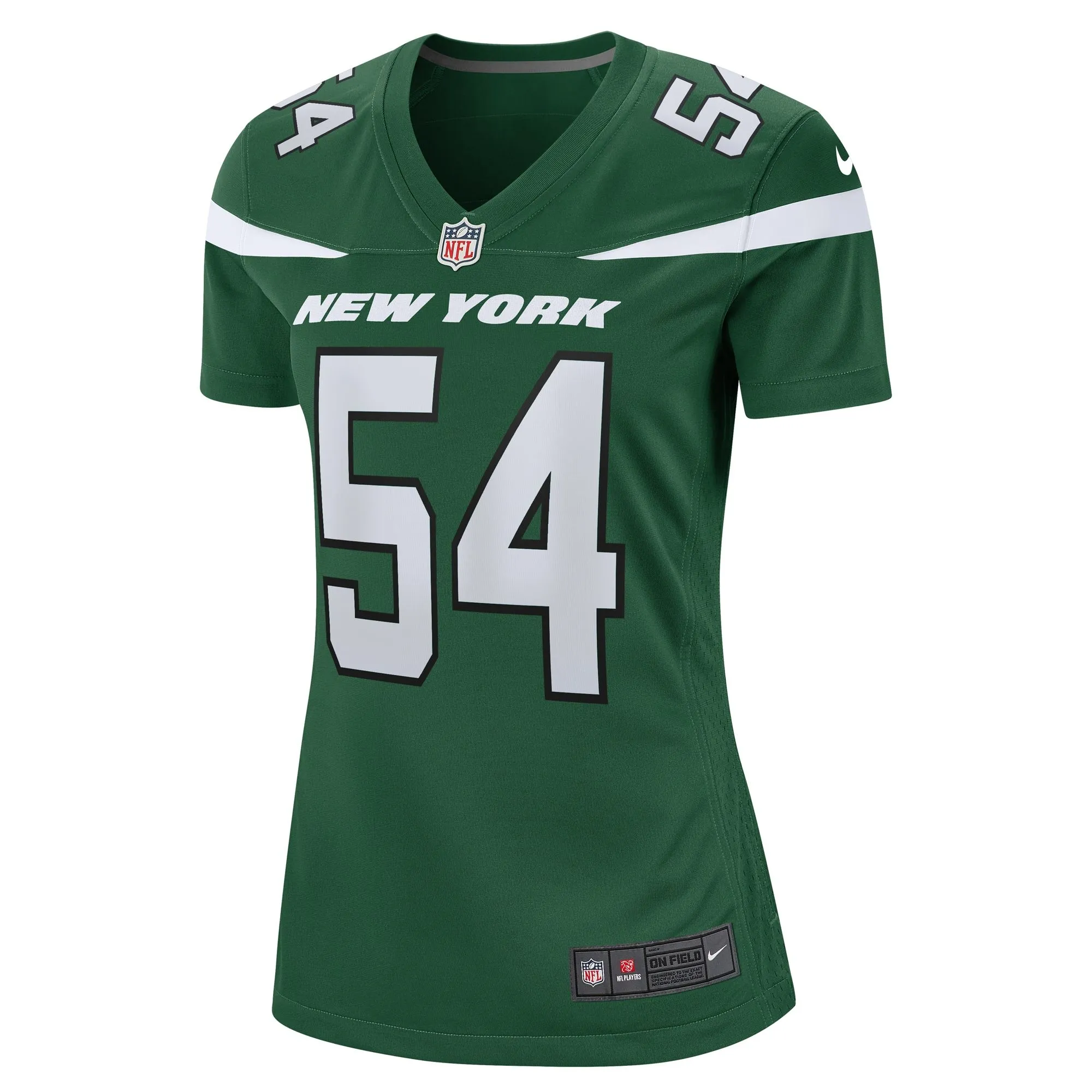 Billy Turner New York Jets  Women's  Game Jersey - Gotham Green