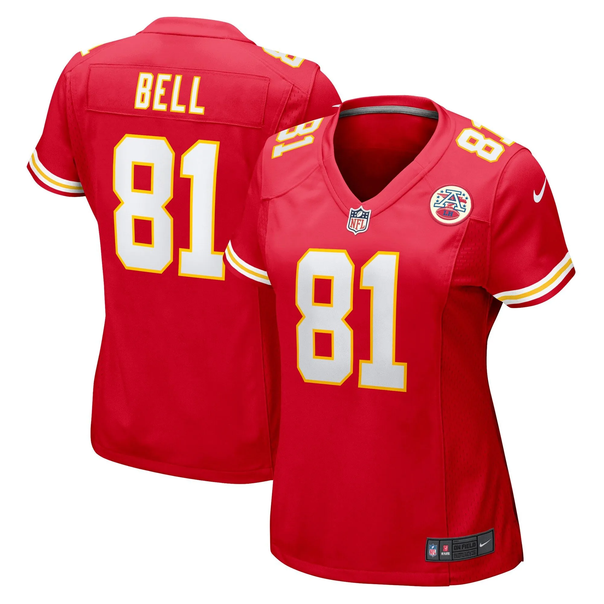 Blake Bell Kansas City Chiefs  Women's Game Player Jersey - Red