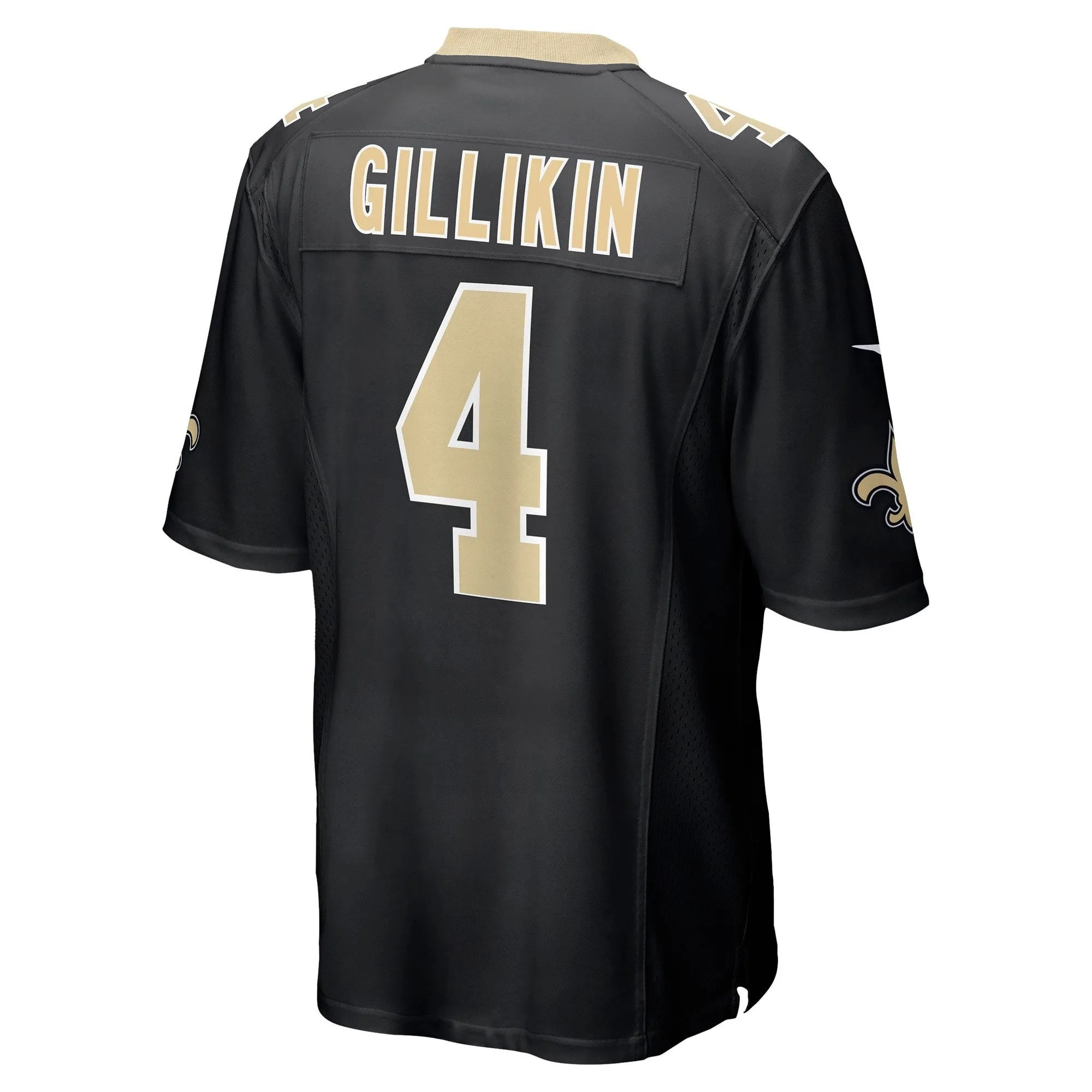 Blake Gilikin New Orleans Saints  Game Player Jersey - Black