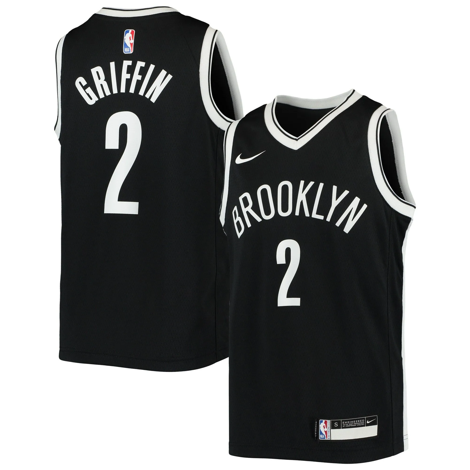 Blake Griffin Brooklyn Nets  Youth Swingman Jersey - Icon Edition - Black