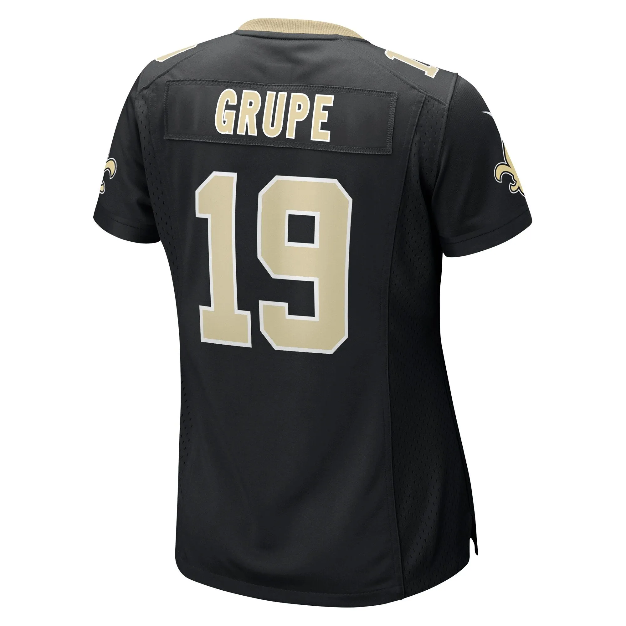 Blake Grupe New Orleans Saints  Women's Team Game Jersey -  Black