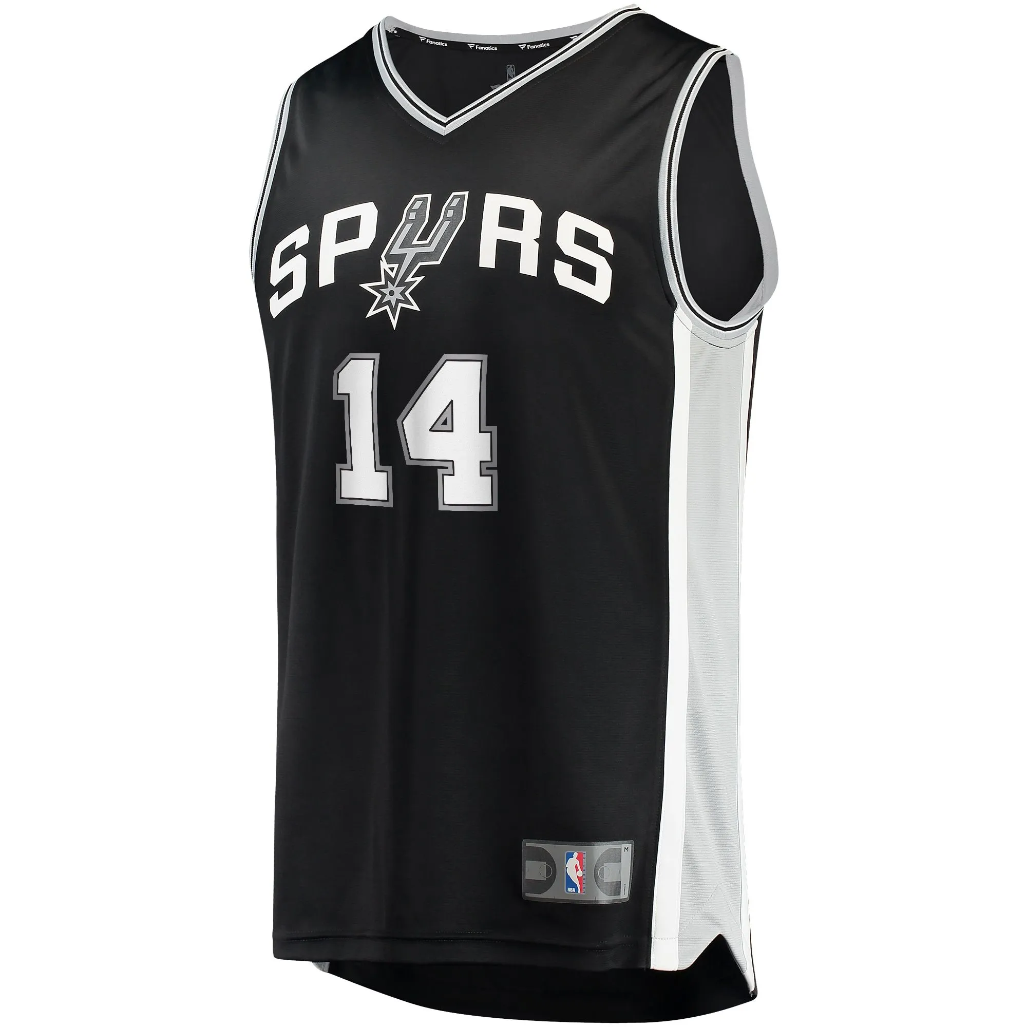 Blake Wesley San Antonio Spurs Fanatics Branded Fast Break Replica Player Jersey - Icon Edition - Black