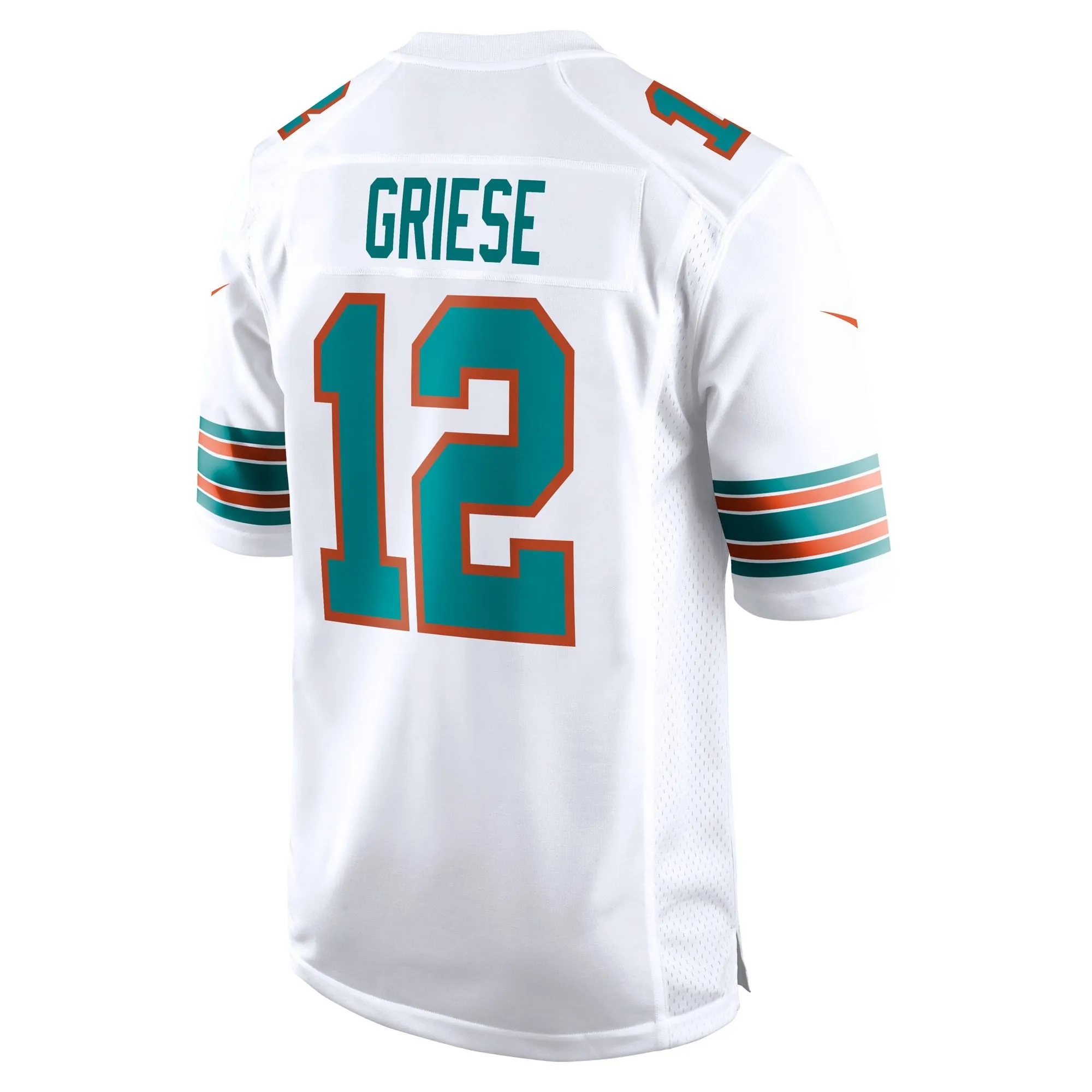 Bob Griese Miami Dolphins  Retired Player Jersey - White