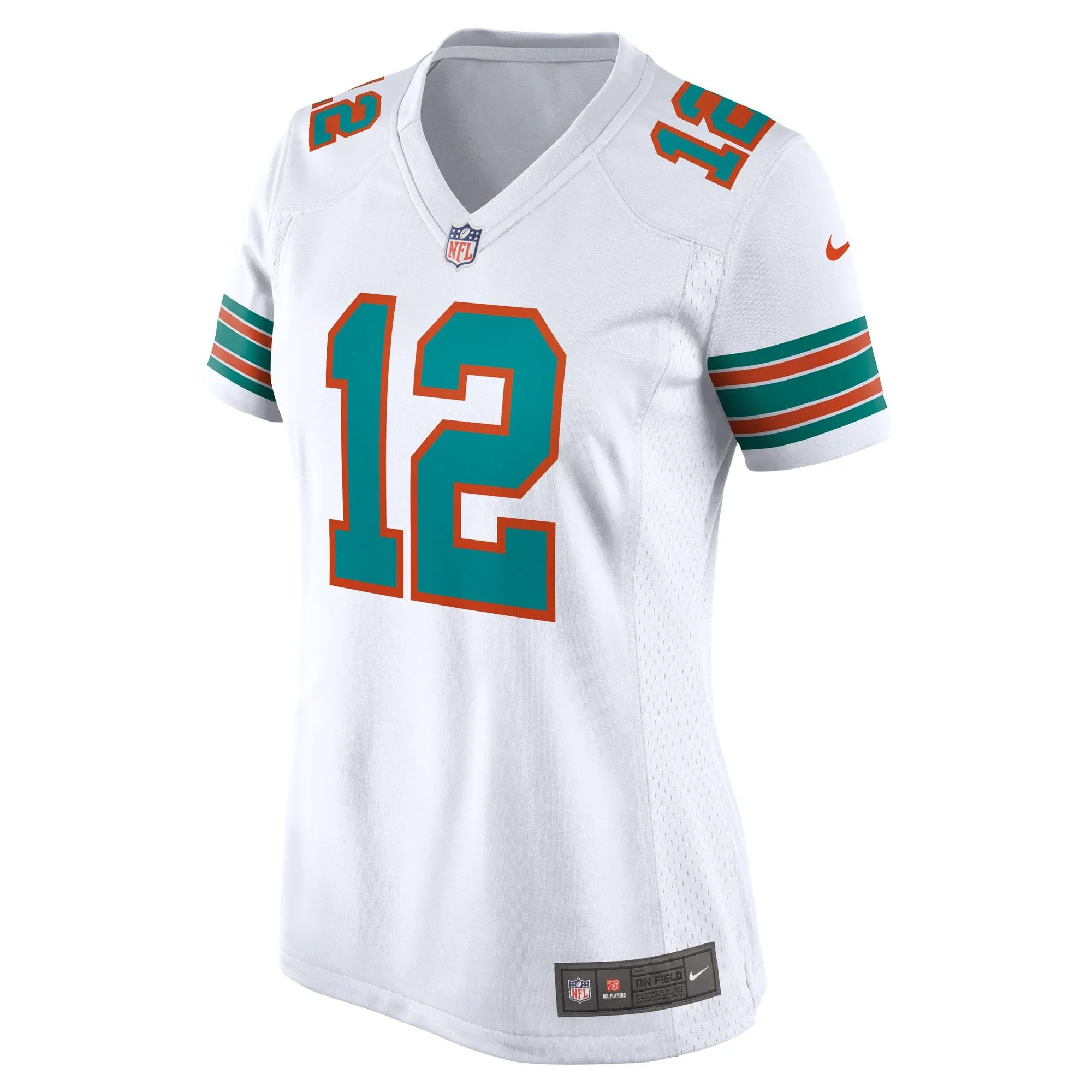 Bob Griese Miami Dolphins  Women's Retired Player Jersey - White