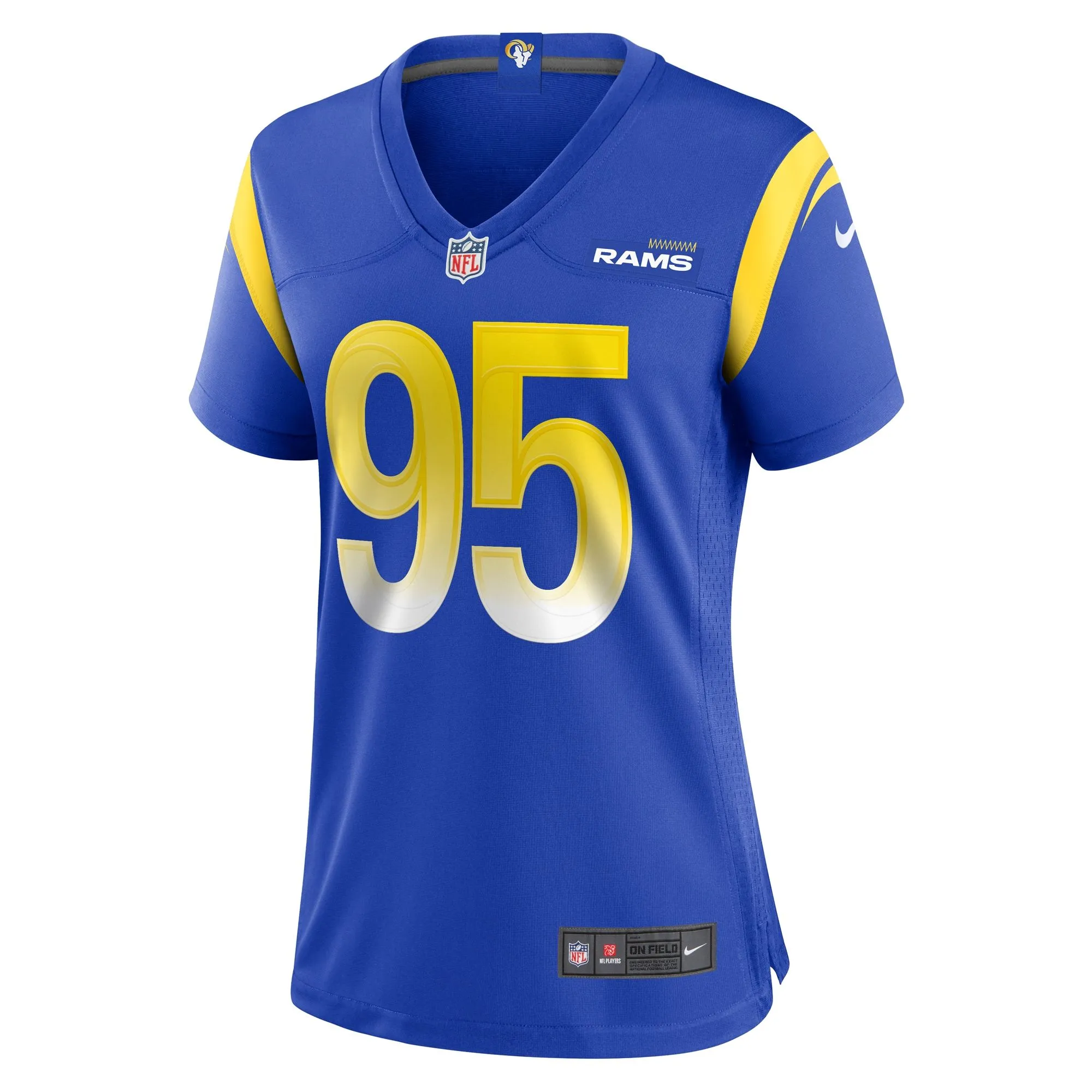 Bobby Brown III Los Angeles Rams  Women's Team Game Jersey -  Royal