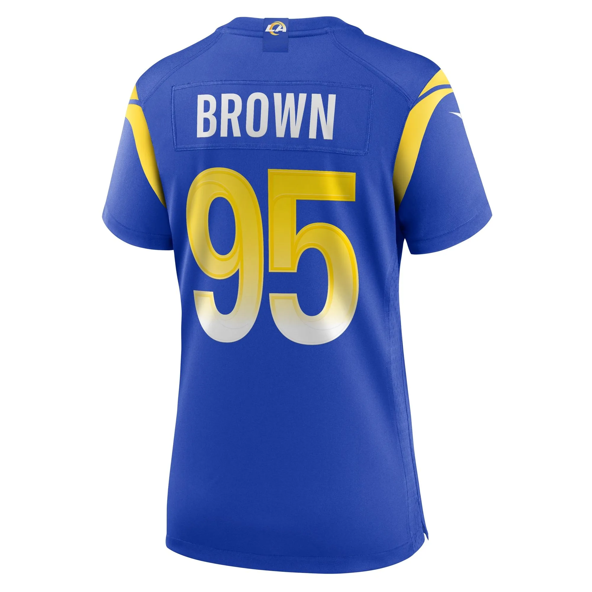 Bobby Brown III Los Angeles Rams  Women's Team Game Jersey -  Royal