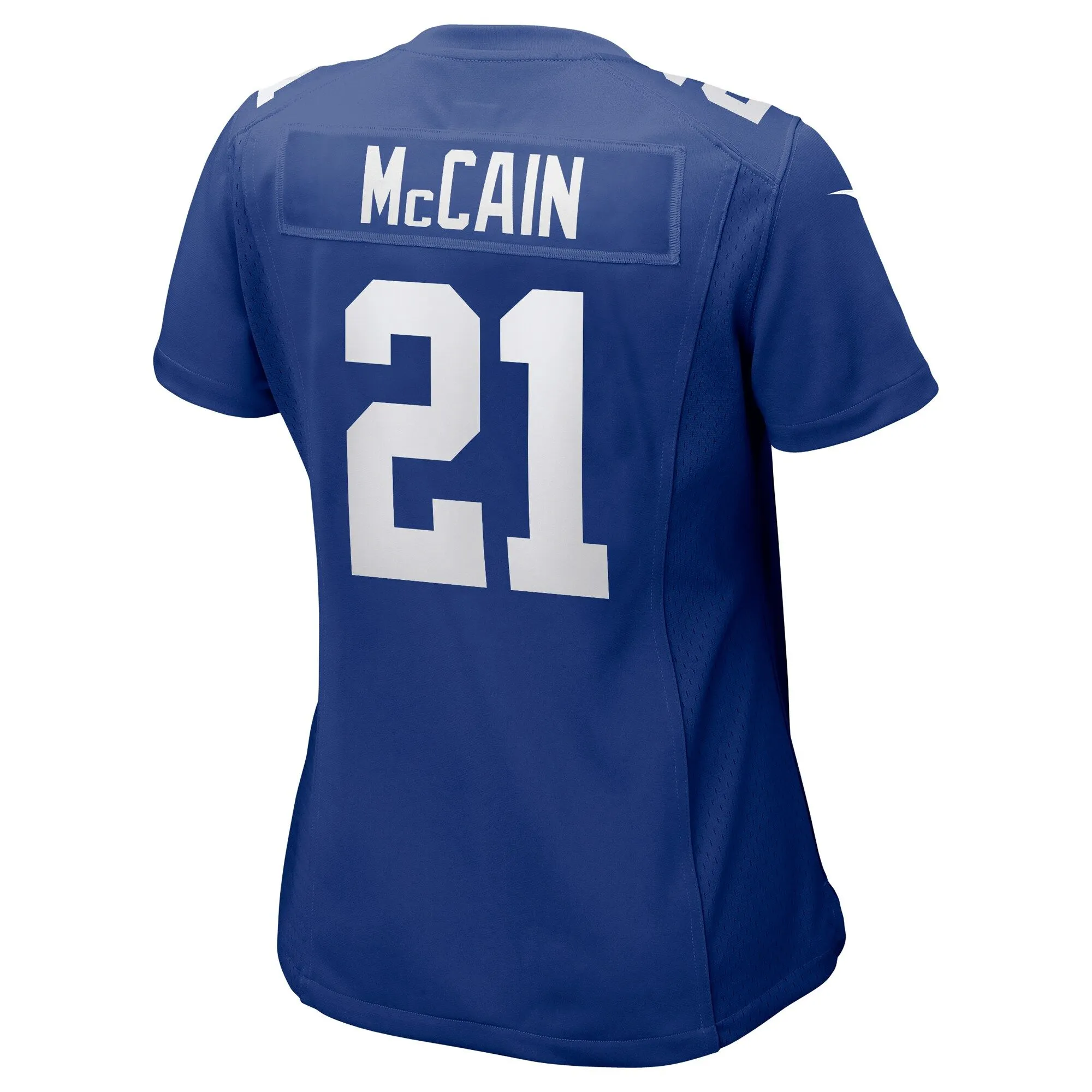 Bobby McCain New York Giants  Women's  Women's Team Color Jersey - Royal