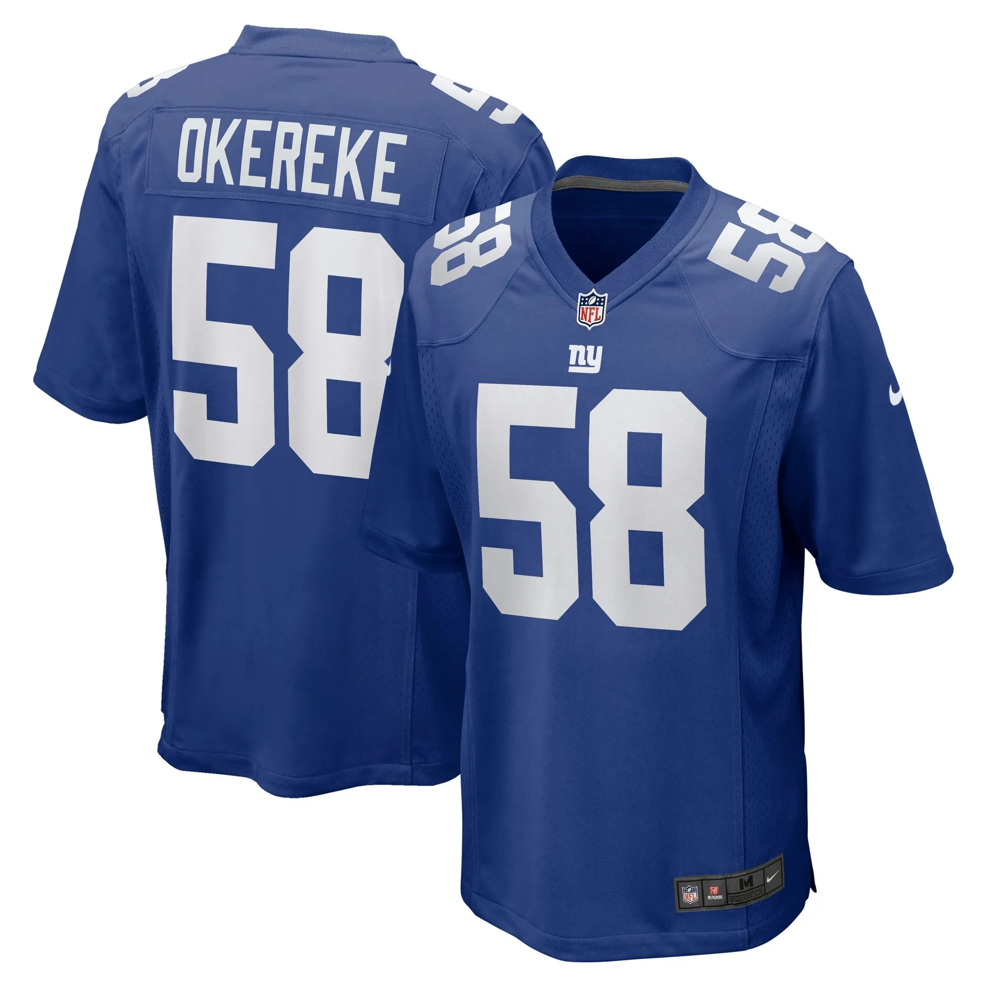 Bobby Okereke New York Giants  Game Player Jersey - Royal