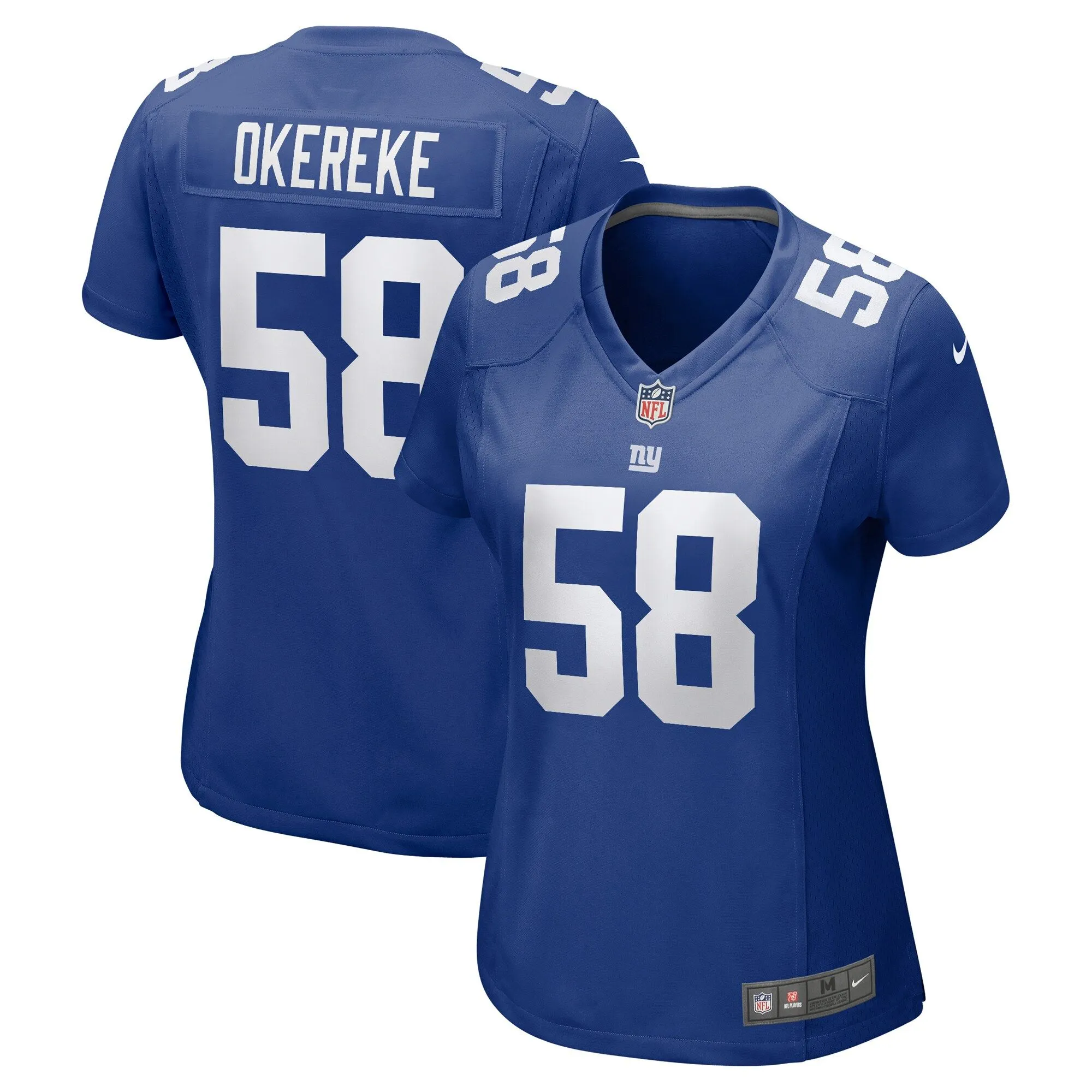 Bobby Okereke New York Giants  Women's Game Player Jersey - Royal