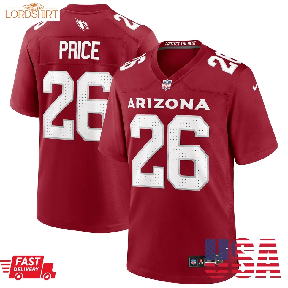 Bobby Price Arizona Cardinals  Team Game Jersey    Cardinal