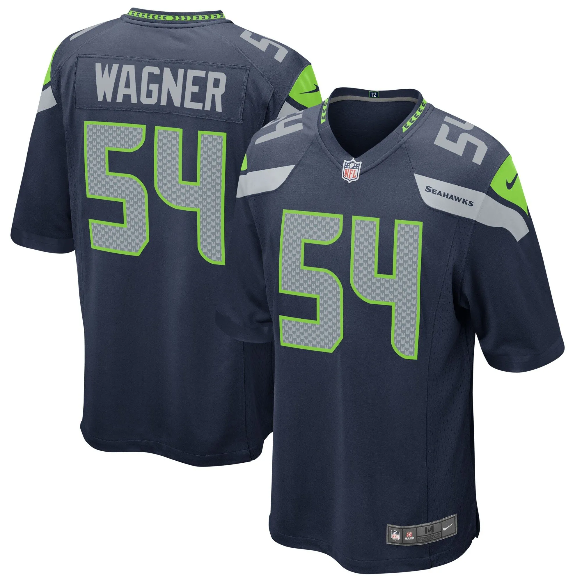 Bobby Wagner Seattle Seahawks  Game Jersey - College Navy