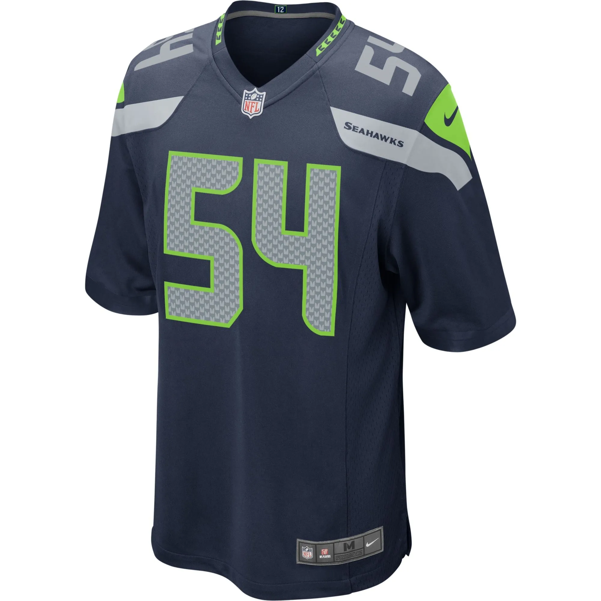 Bobby Wagner Seattle Seahawks  Game Jersey - College Navy