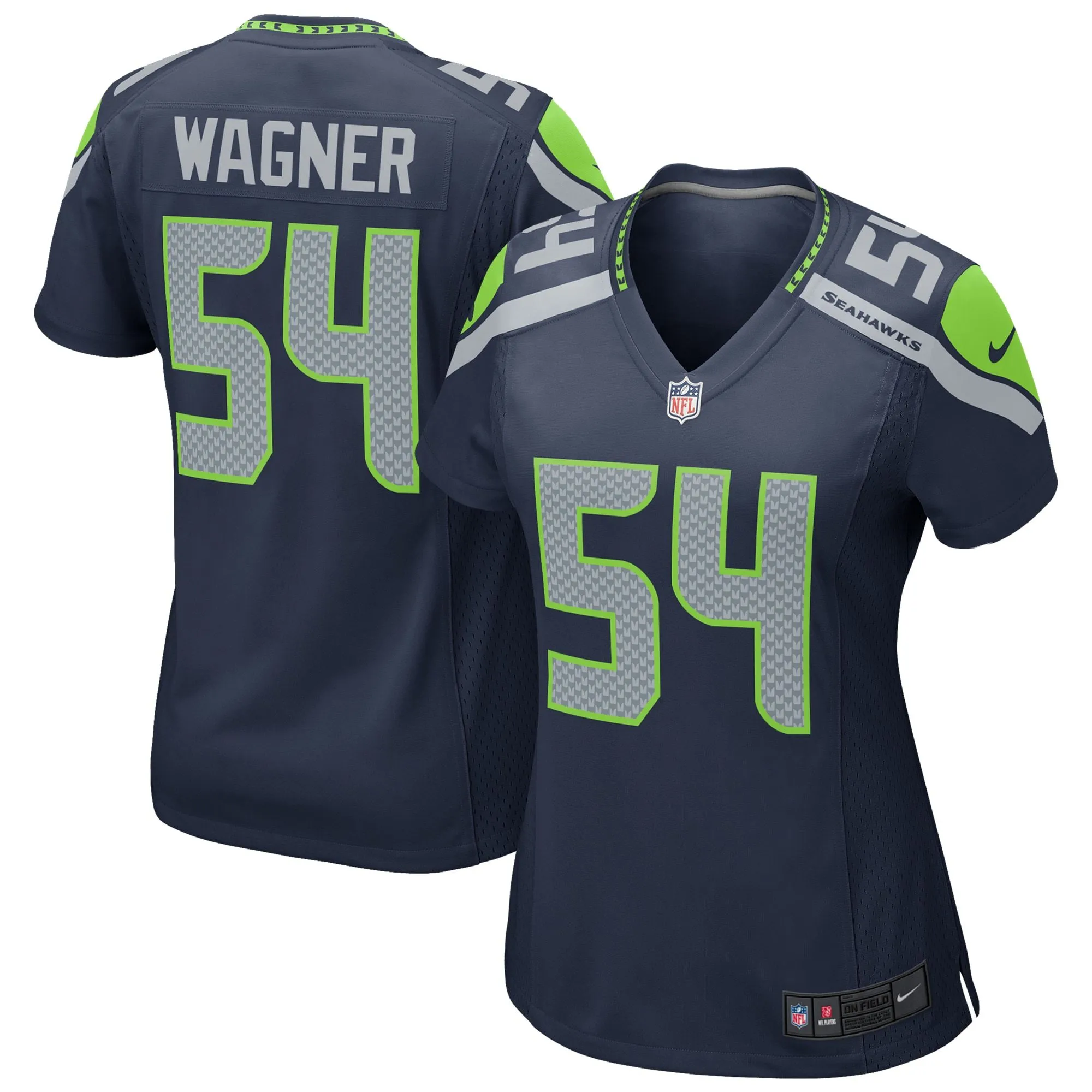 Bobby Wagner Seattle Seahawks  Women's Game Jersey - College Navy