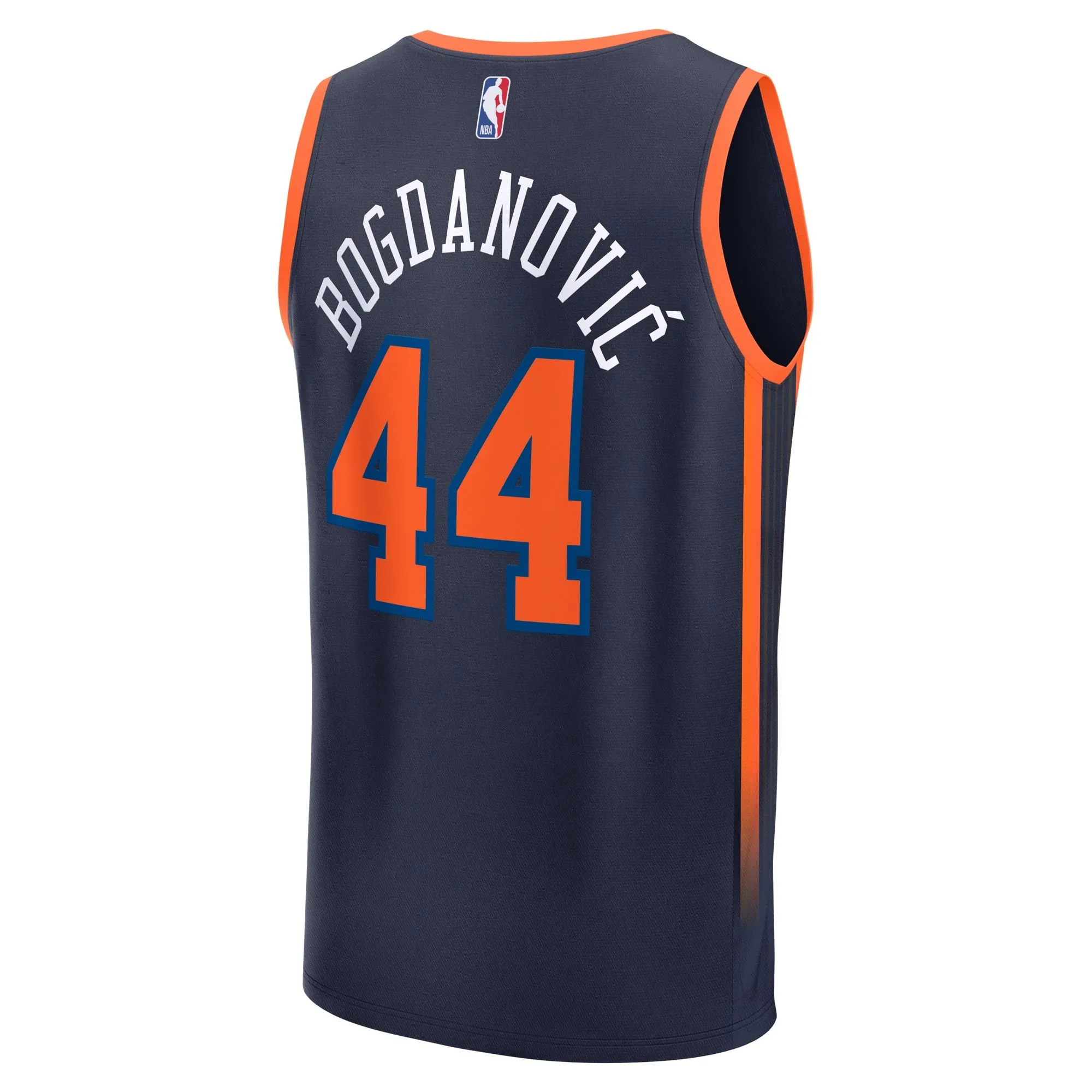 Bojan Bogdanovic New York Knicks Fanatics Branded Fast Break Player Jersey - Statement Edition - Navy