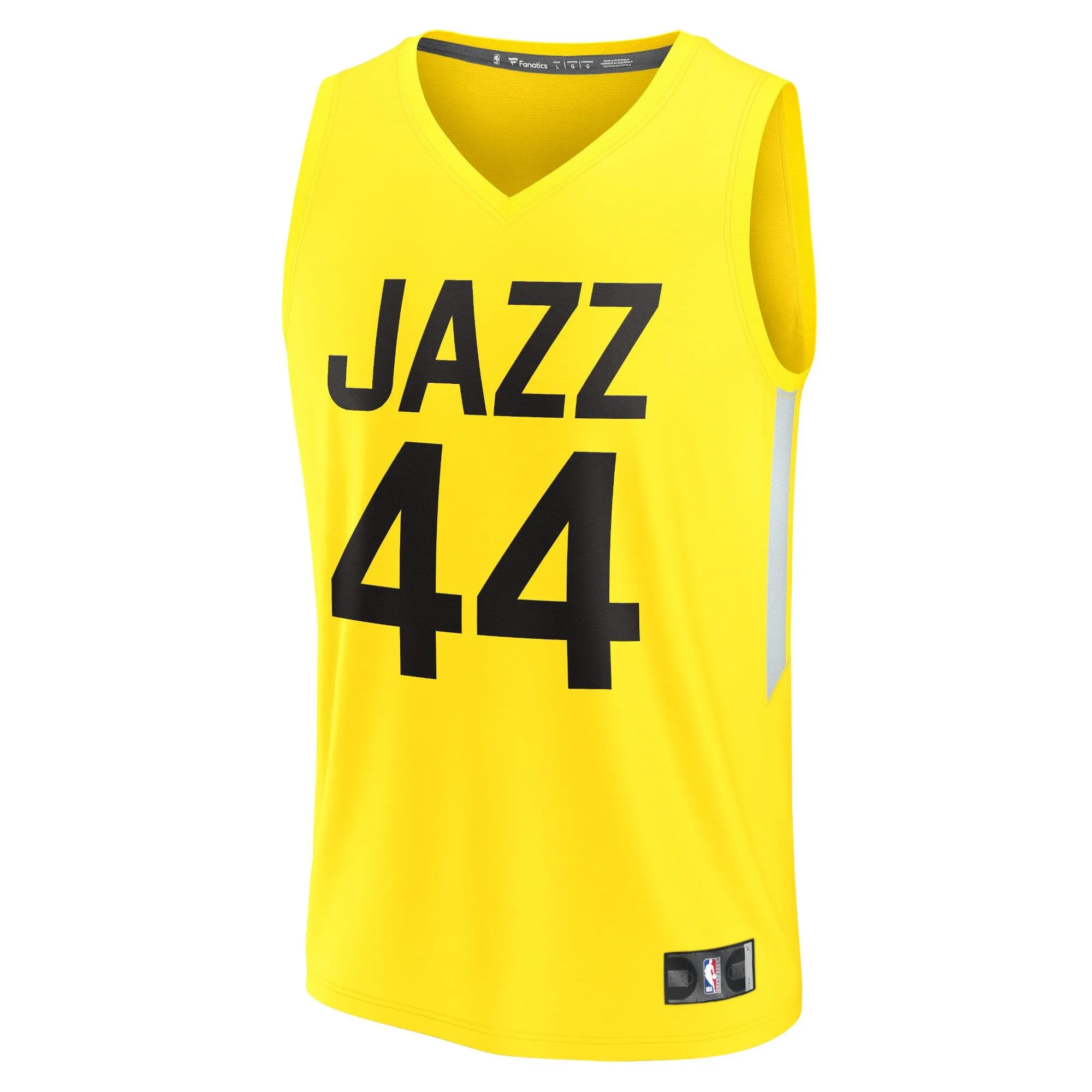 Bojan Bogdanovic Utah Jazz Fanatics Branded Fast Break Replica Jersey - Icon Edition - Yellow