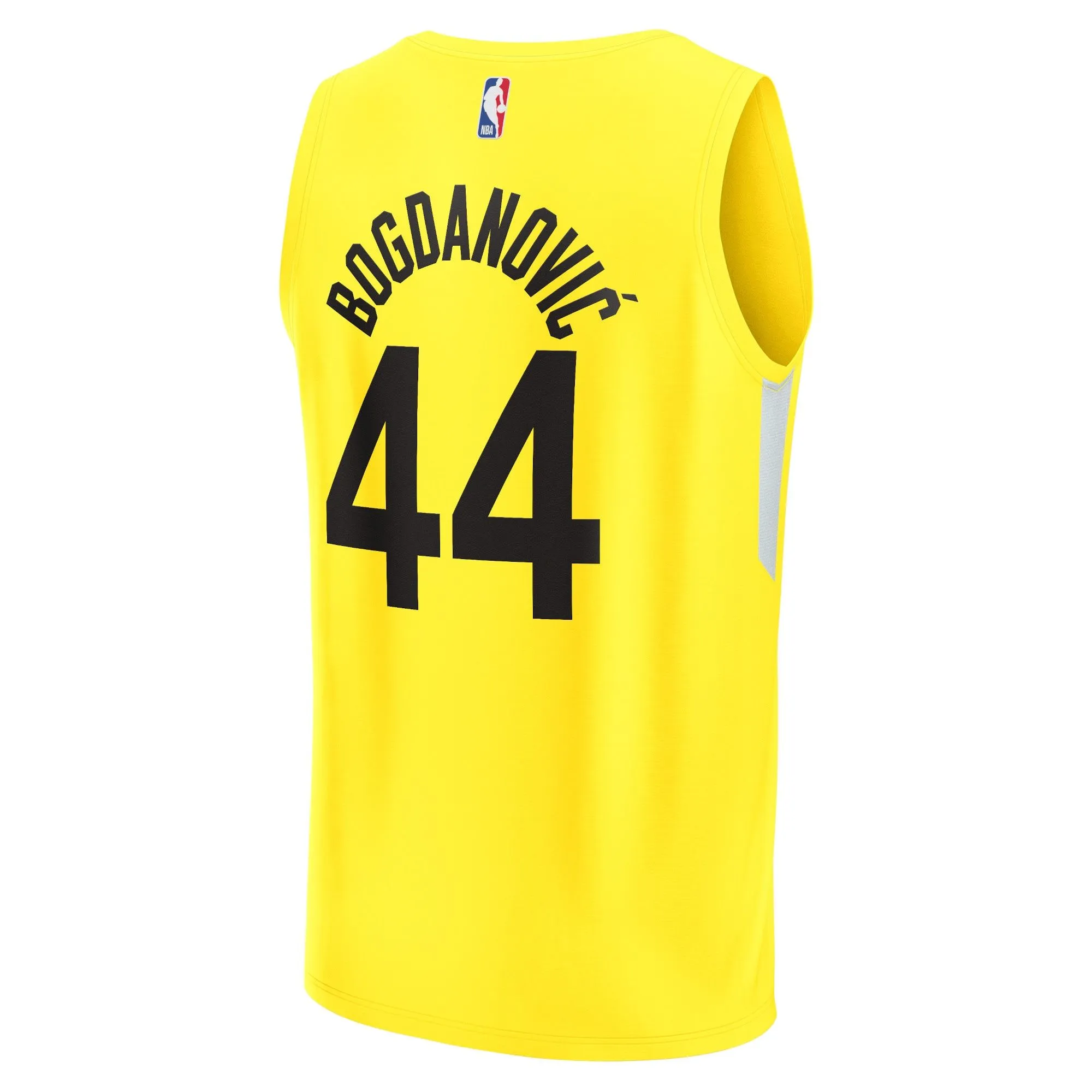 Bojan Bogdanovic Utah Jazz Fanatics Branded Fast Break Replica Jersey - Icon Edition - Yellow