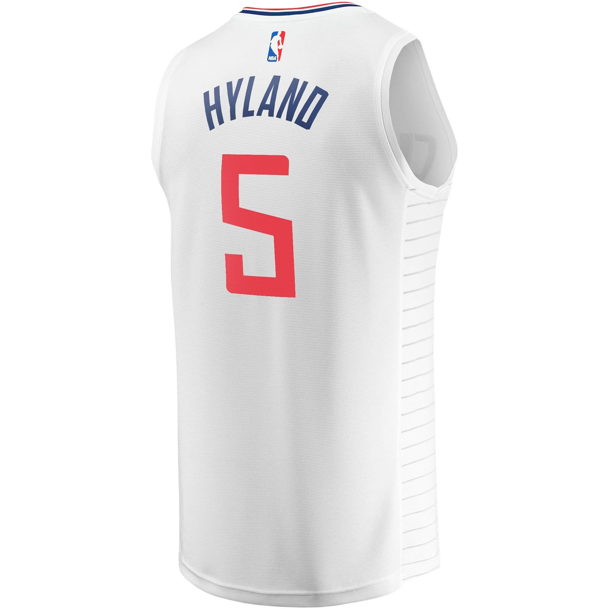 Bones Hyland LA Clippers Fanatics Branded Fast Break Player Jersey - Association Edition - White