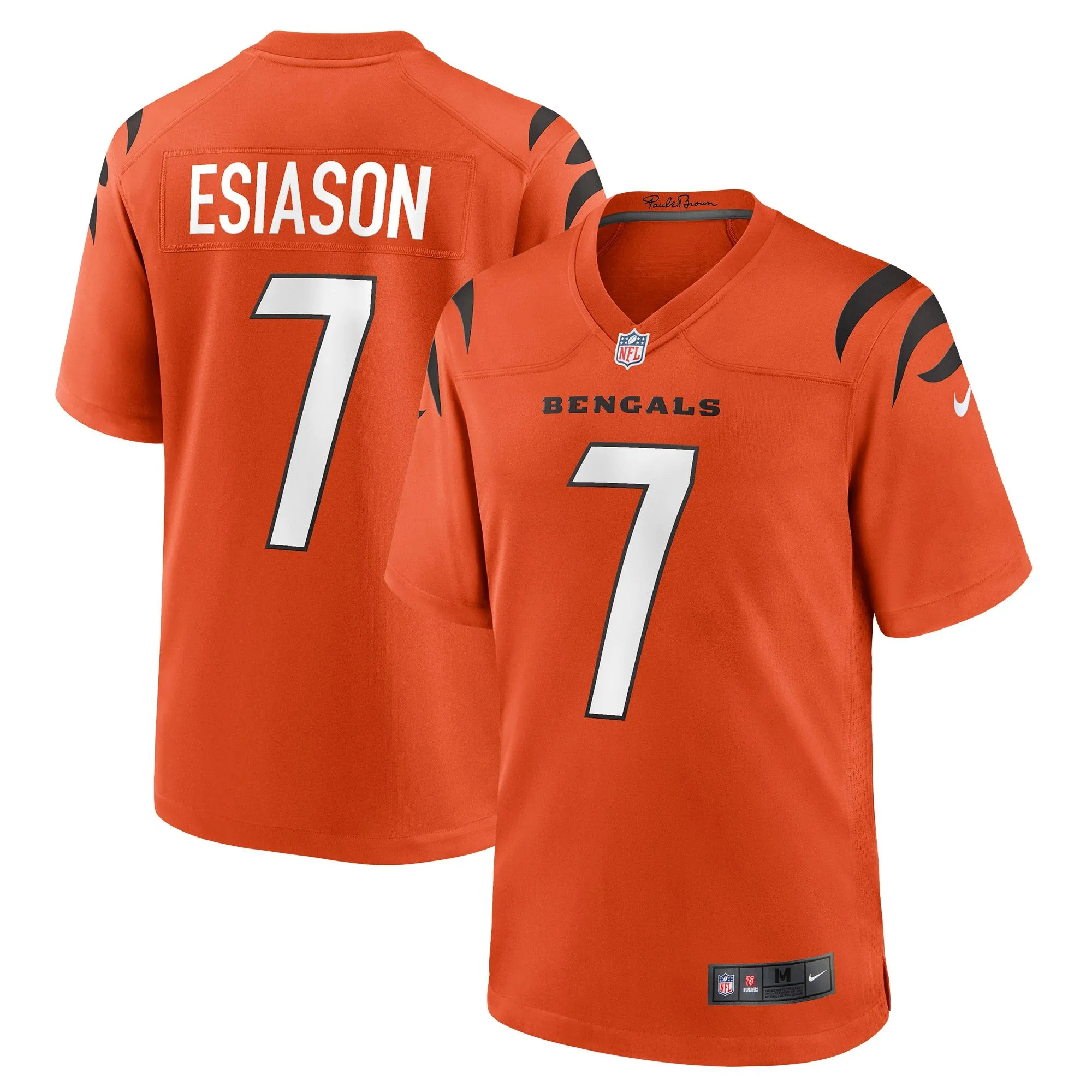 Boomer Esiason Cincinnati Bengals  Retired Player Alternate Game Jersey - Orange