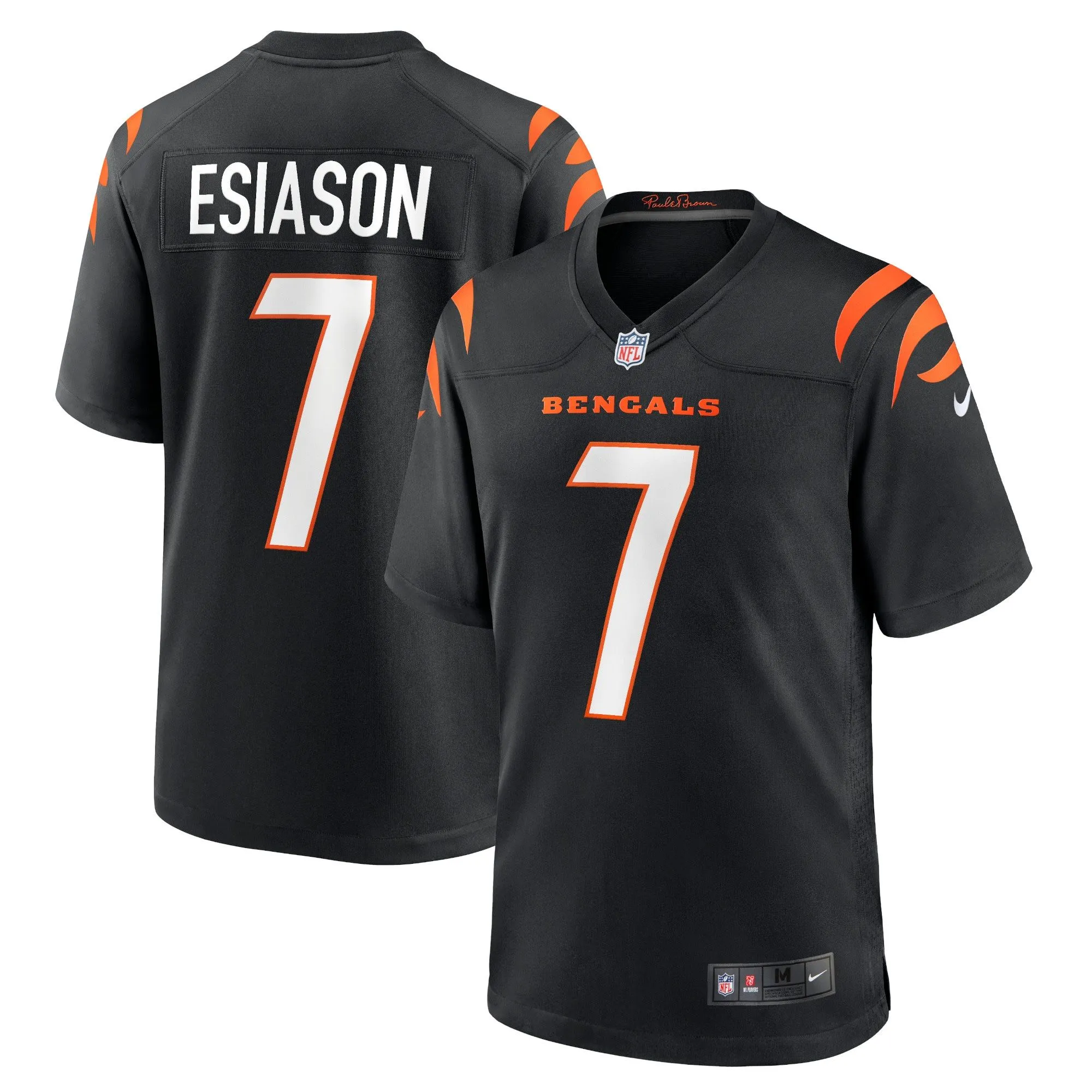 Boomer Esiason Cincinnati Bengals  Retired Player Jersey - Black