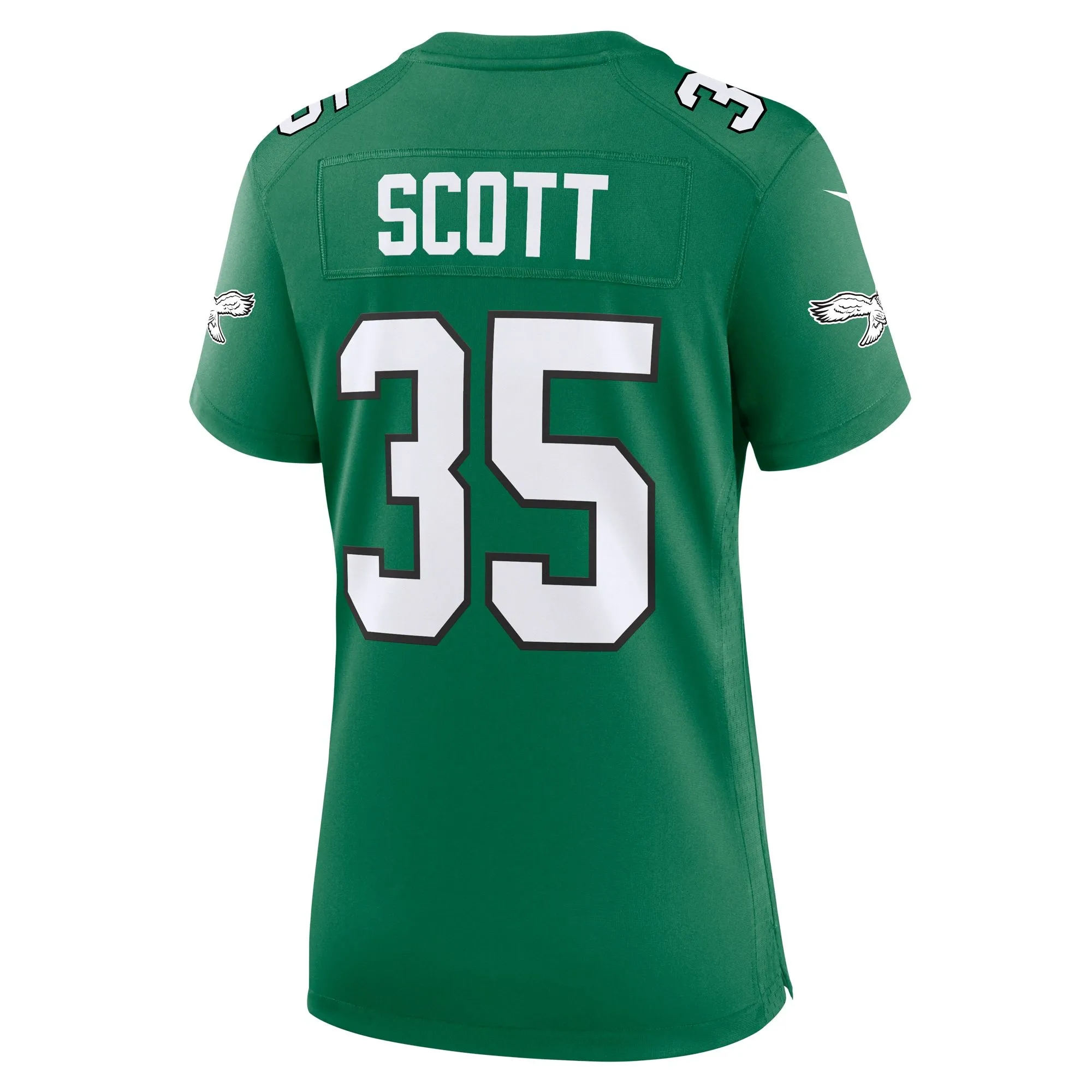 Boston Scott Philadelphia Eagles  Women's Alternate Game Jersey - Kelly Green